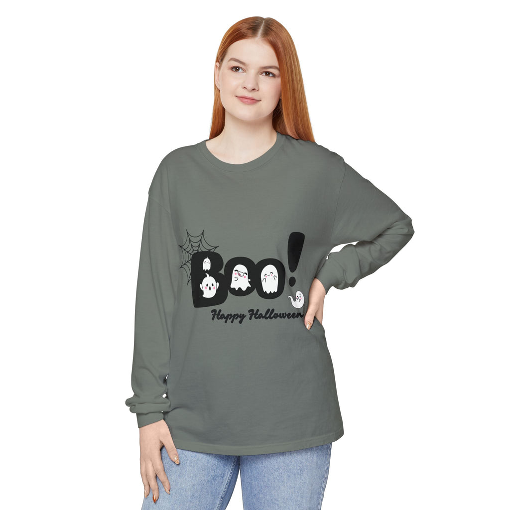 Halloween Boo Long Sleeve T-Shirt, Unisex Spooky Tee, Perfect for Fall Celebrations, Ghost Graphic Shirt, October Style Apparel, Casual [...]