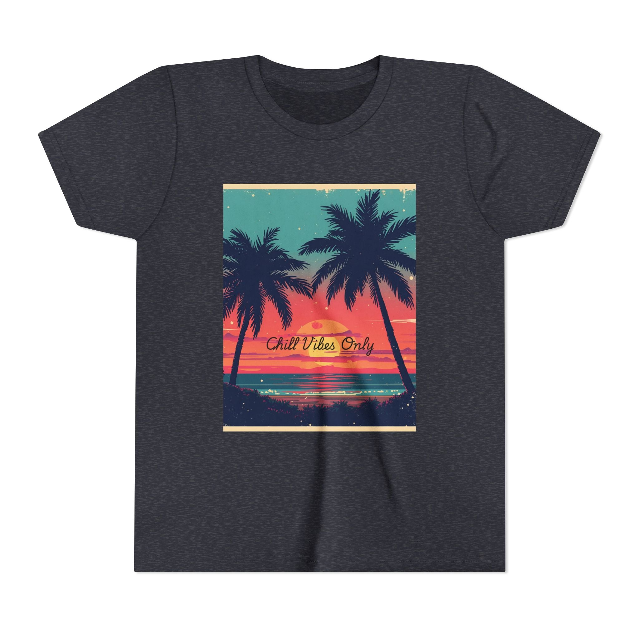 Tropical Sunset Youth Short Sleeve Tee