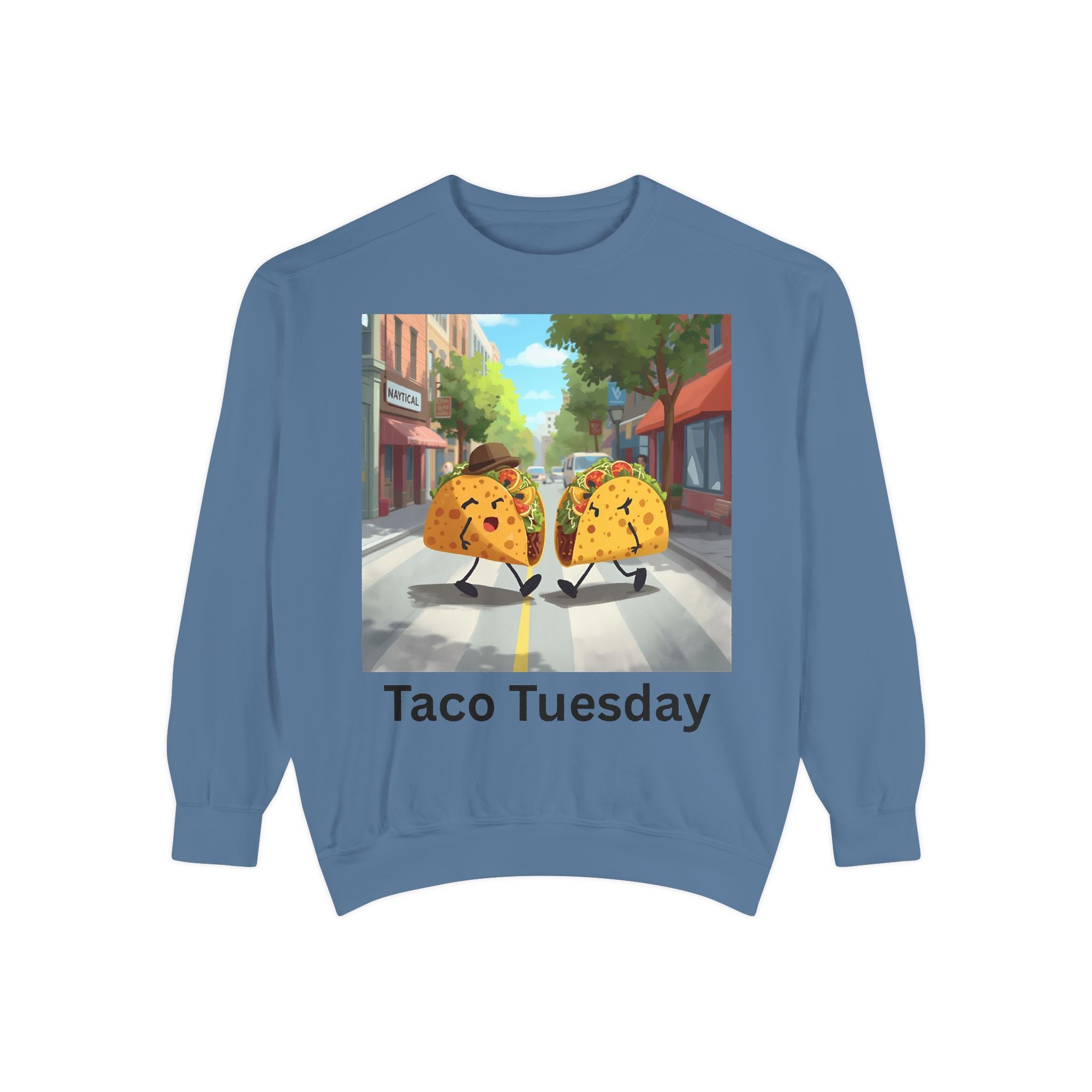 Taco Tuesday Unisex Garment-Dyed Sweatshirt