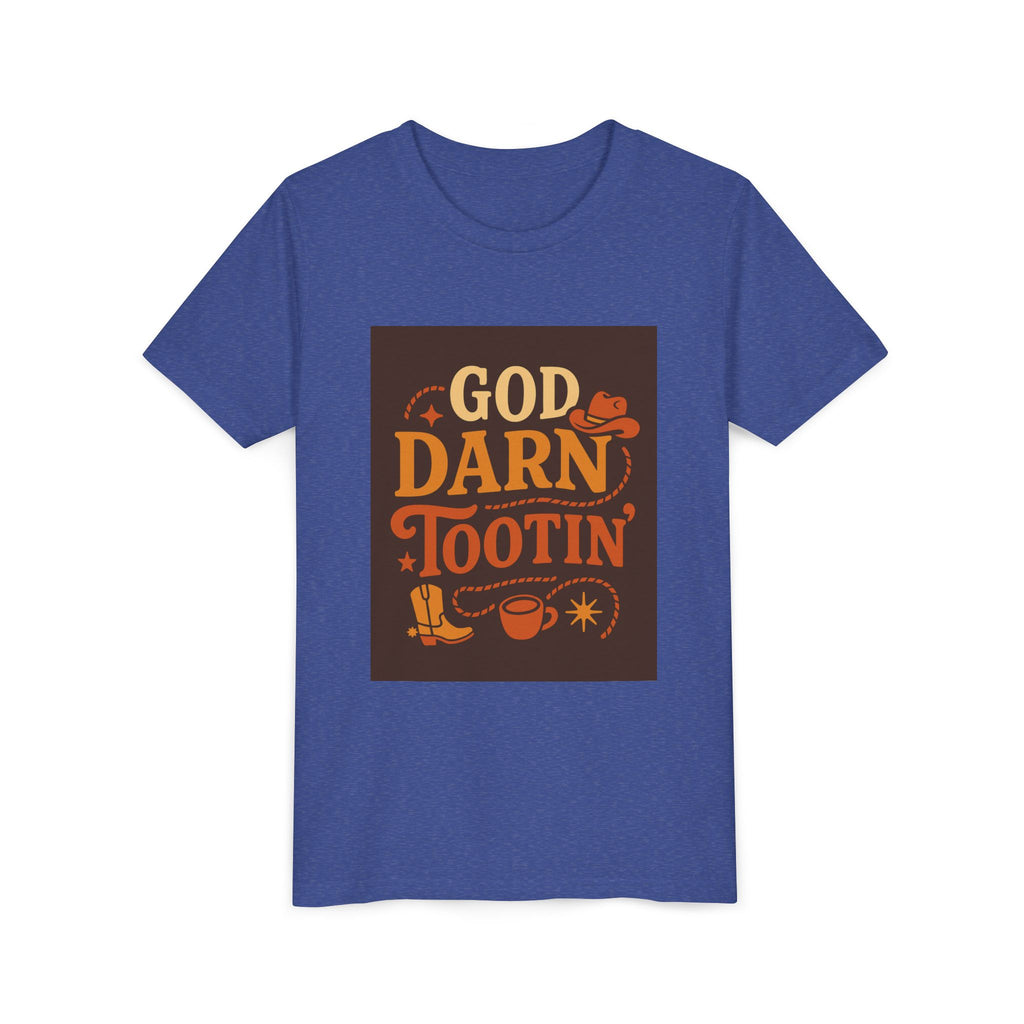 God Darn Tootin Youth Short Sleeve Tee
