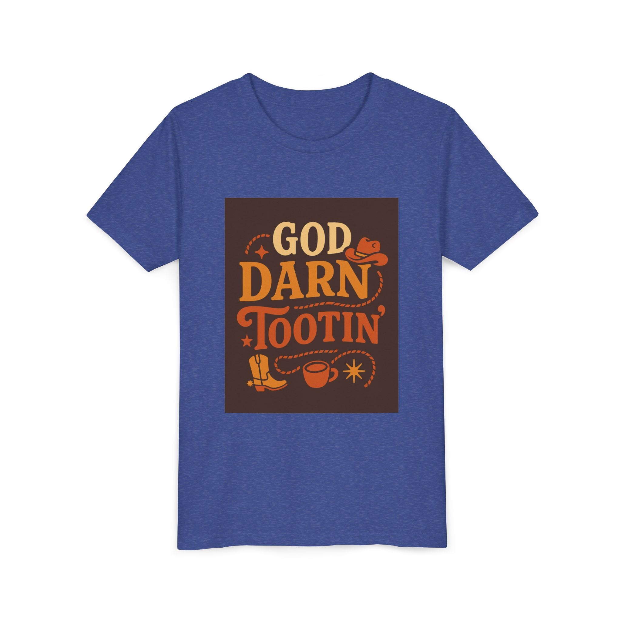 God Darn Tootin Youth Short Sleeve Tee