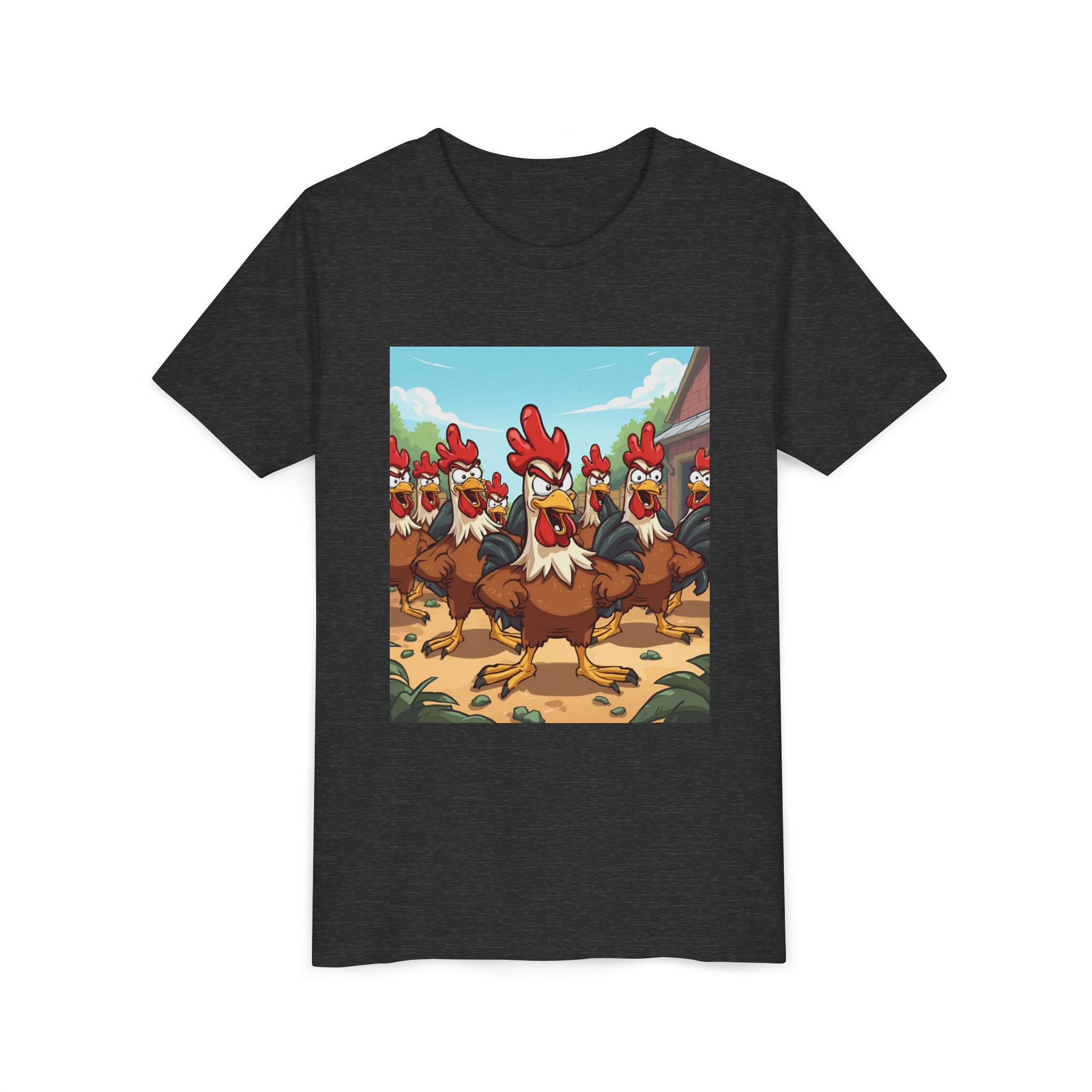 Chicken Funny Youth Short Sleeve Tee