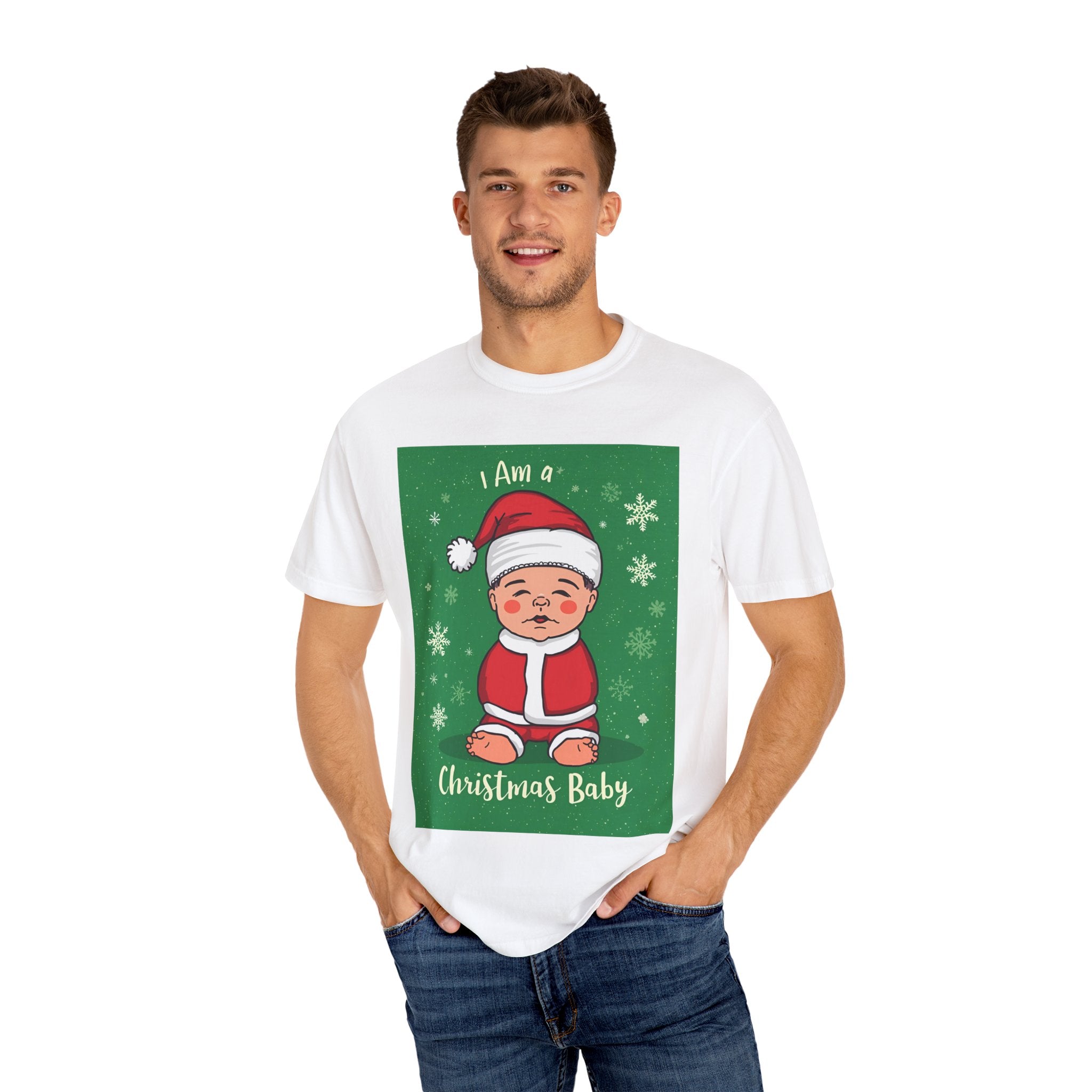 Christmas Baby T-Shirt, Cute Holiday Tee, Unisex Christmas Apparel, Baby's First Christmas, Family Matching Shirt