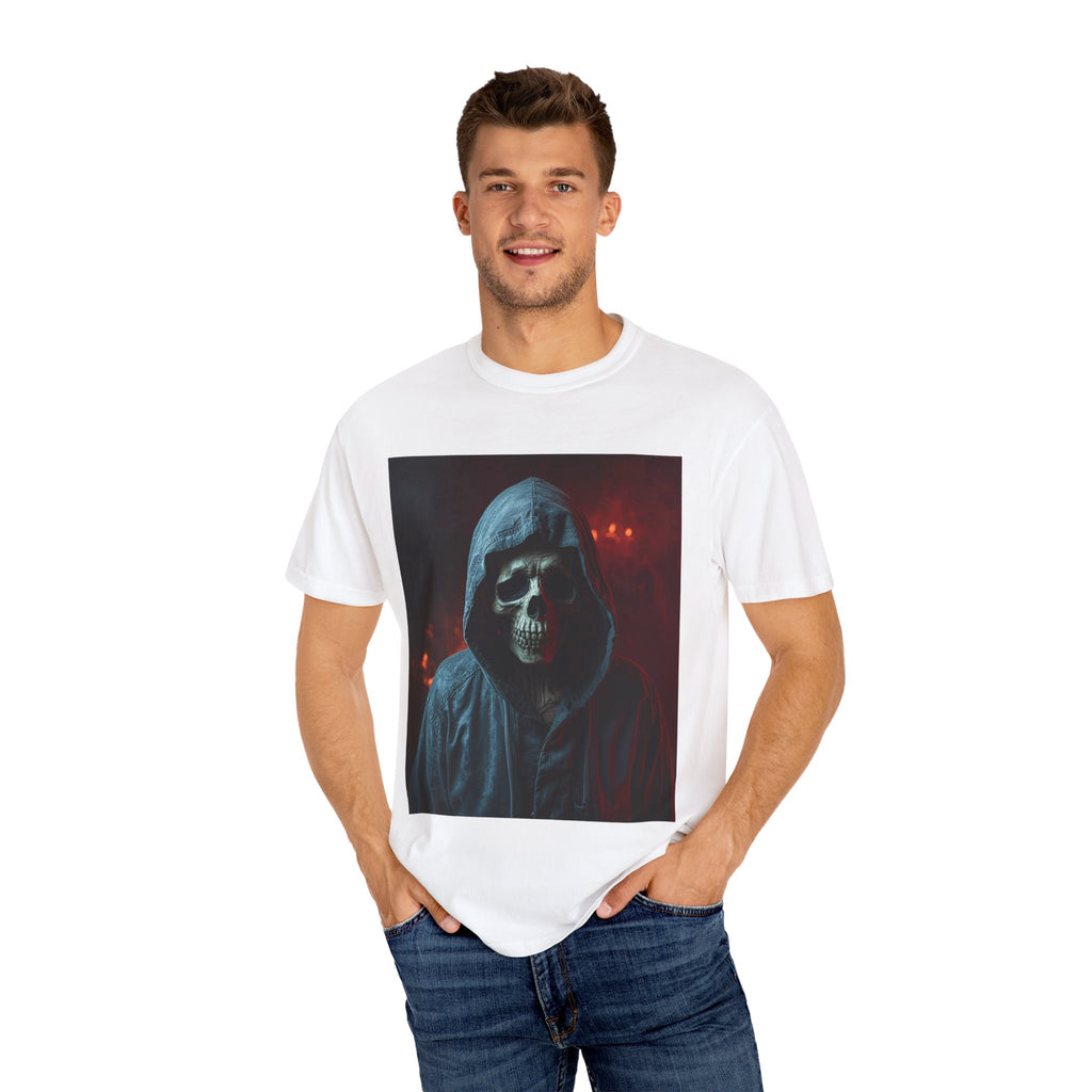 Unisex Gothic Skull T-Shirt | Edgy Graphic Tee | Perfect for Halloween, Casual Wear, Gifts, Horror Lovers