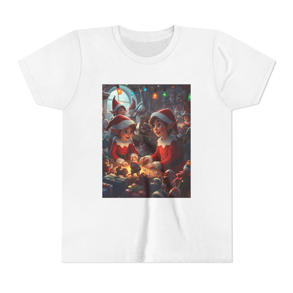 Christmas Elf Youth Short Sleeve Tee