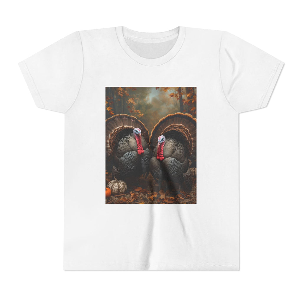 Thanksgiving Turkey Youth Short Sleeve Tee
