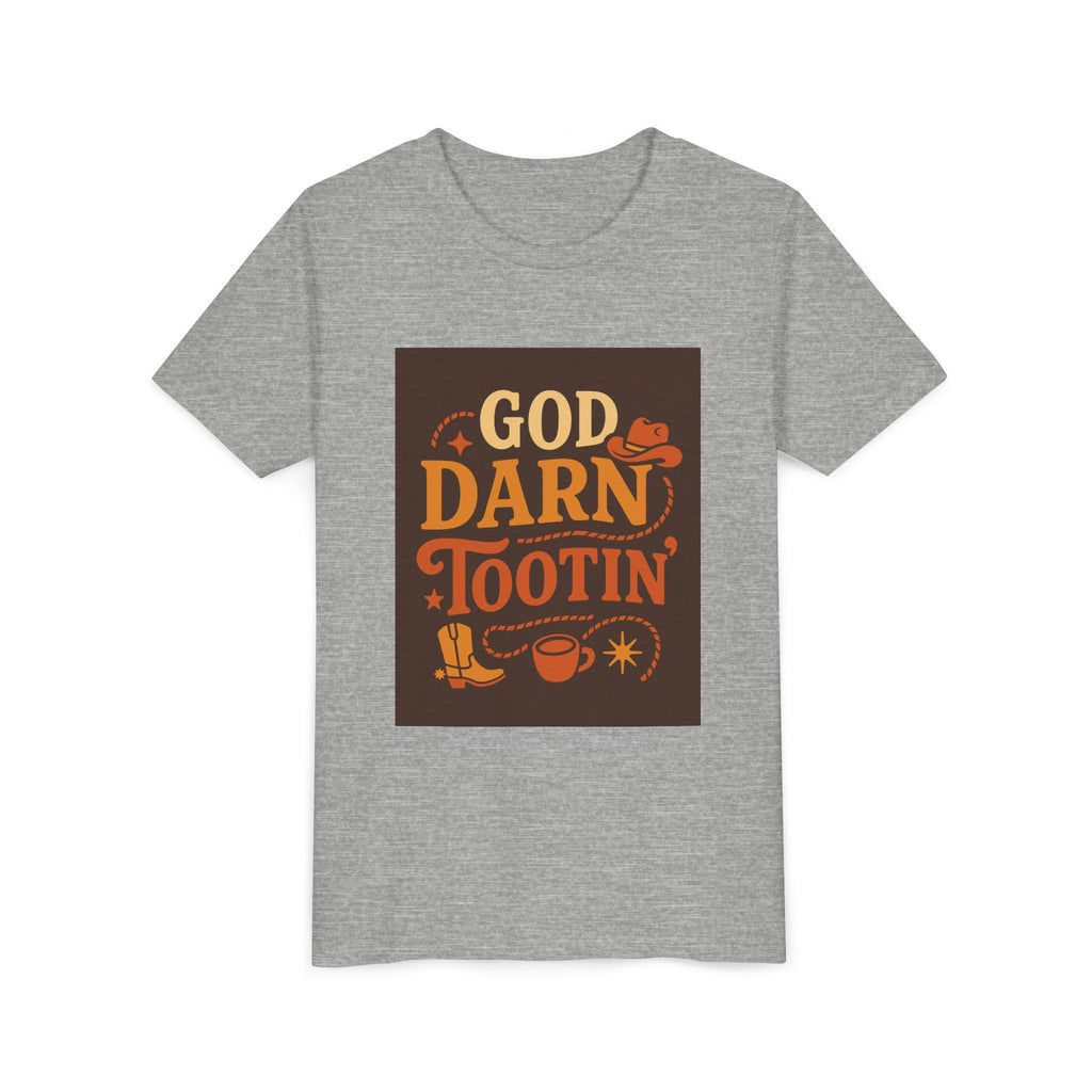 God Darn Tootin Youth Short Sleeve Tee