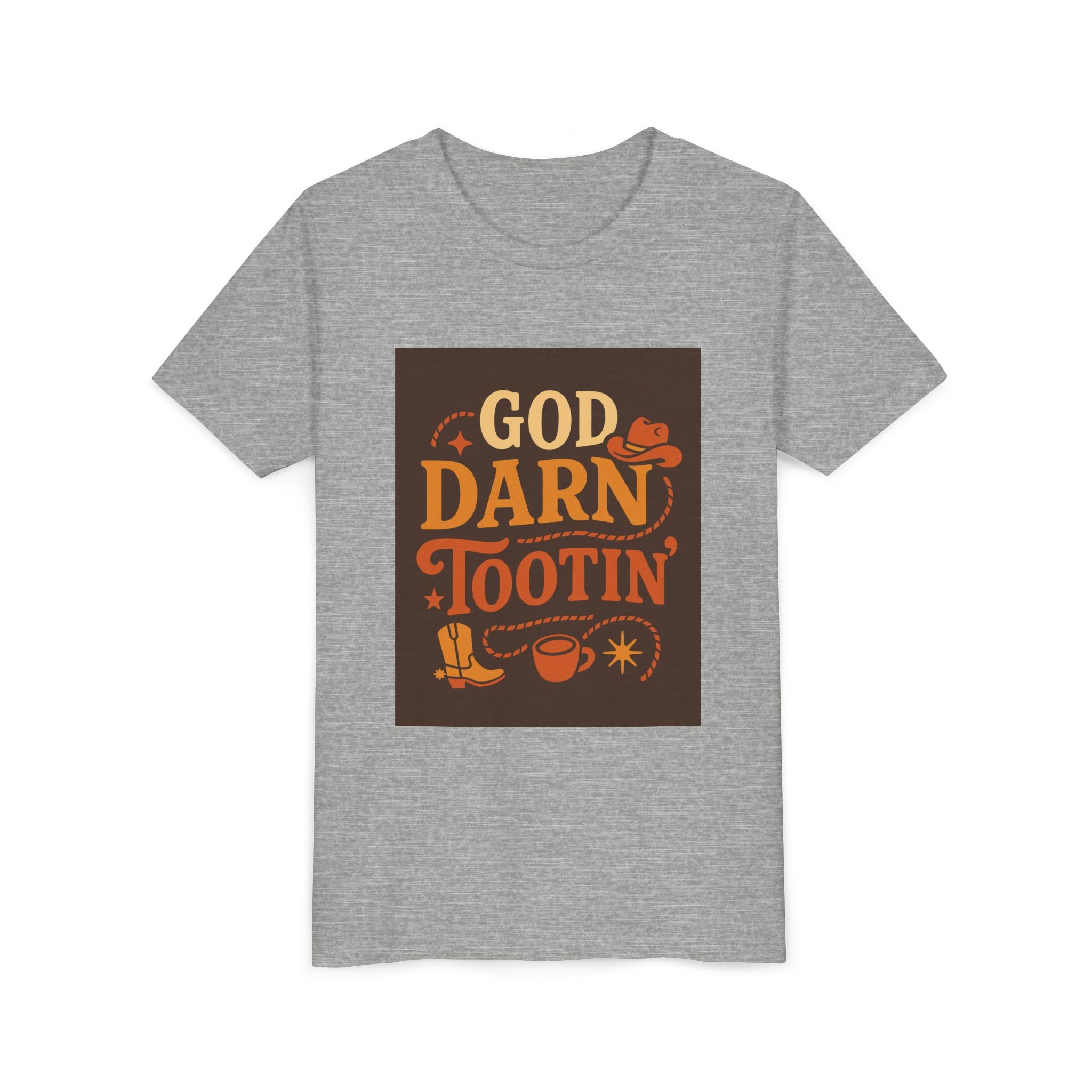 God Darn Tootin Youth Short Sleeve Tee
