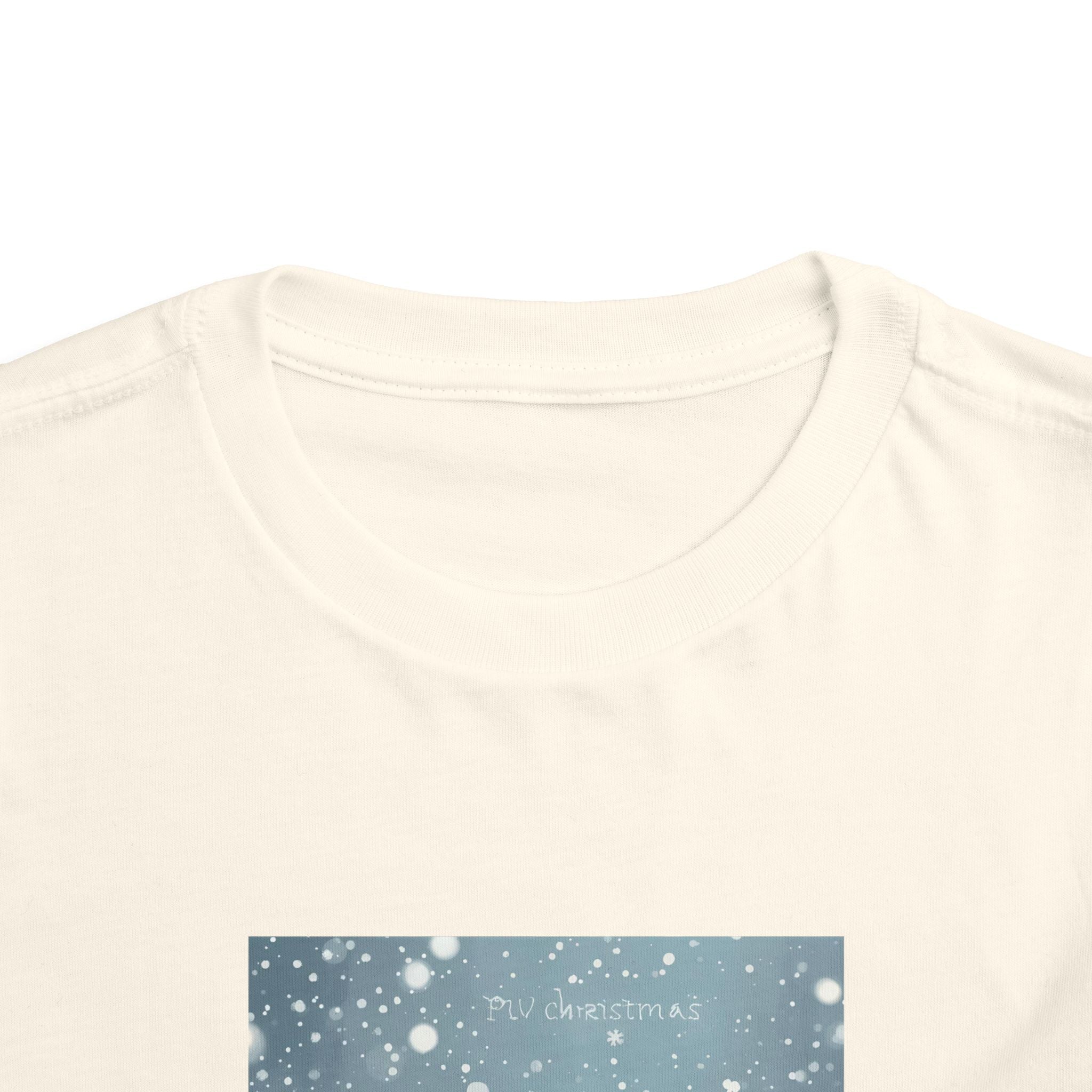 Cute Christmas Dogs Toddler Short Sleeve Tee