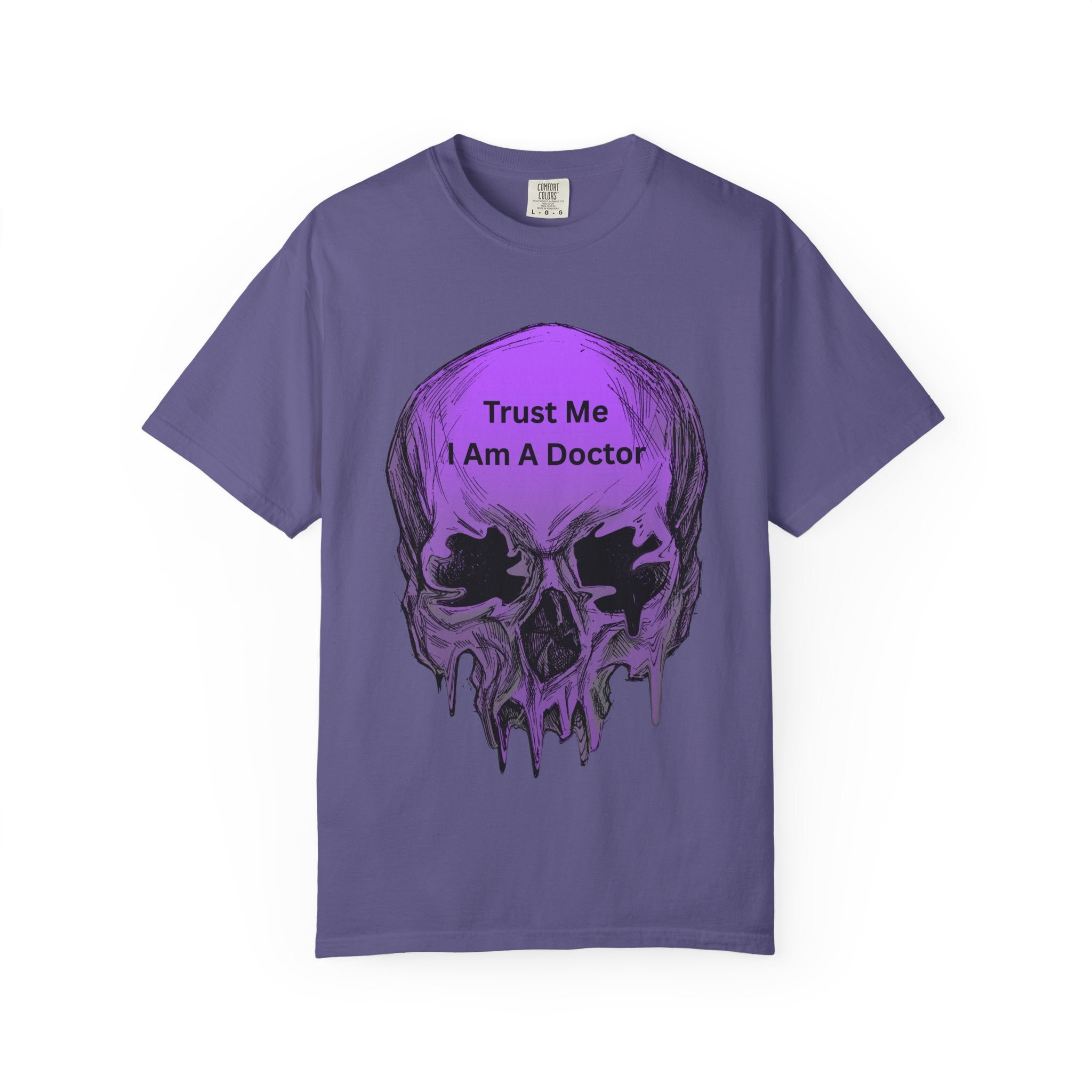 Doctor Skull T-Shirt | Trust Me I Am A Doctor Graphic Tee | Gift for Medical Workers, Halloween Costume, Unisex
