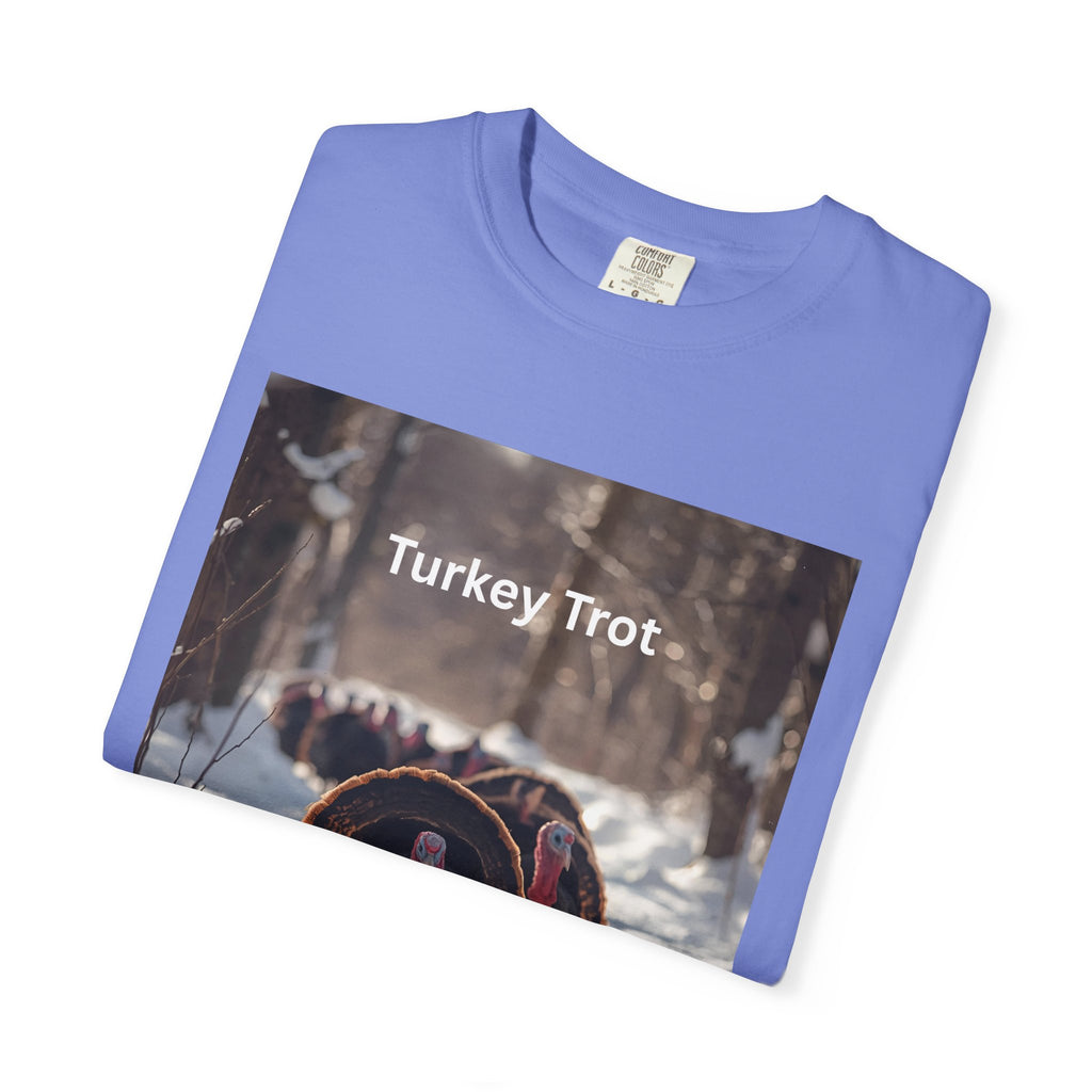 Turkey Trot Unisex T-Shirt, Casual Tee, Thanksgiving Apparel, Outdoor Fun Shirt, Festival Wear, Holiday Gift Idea