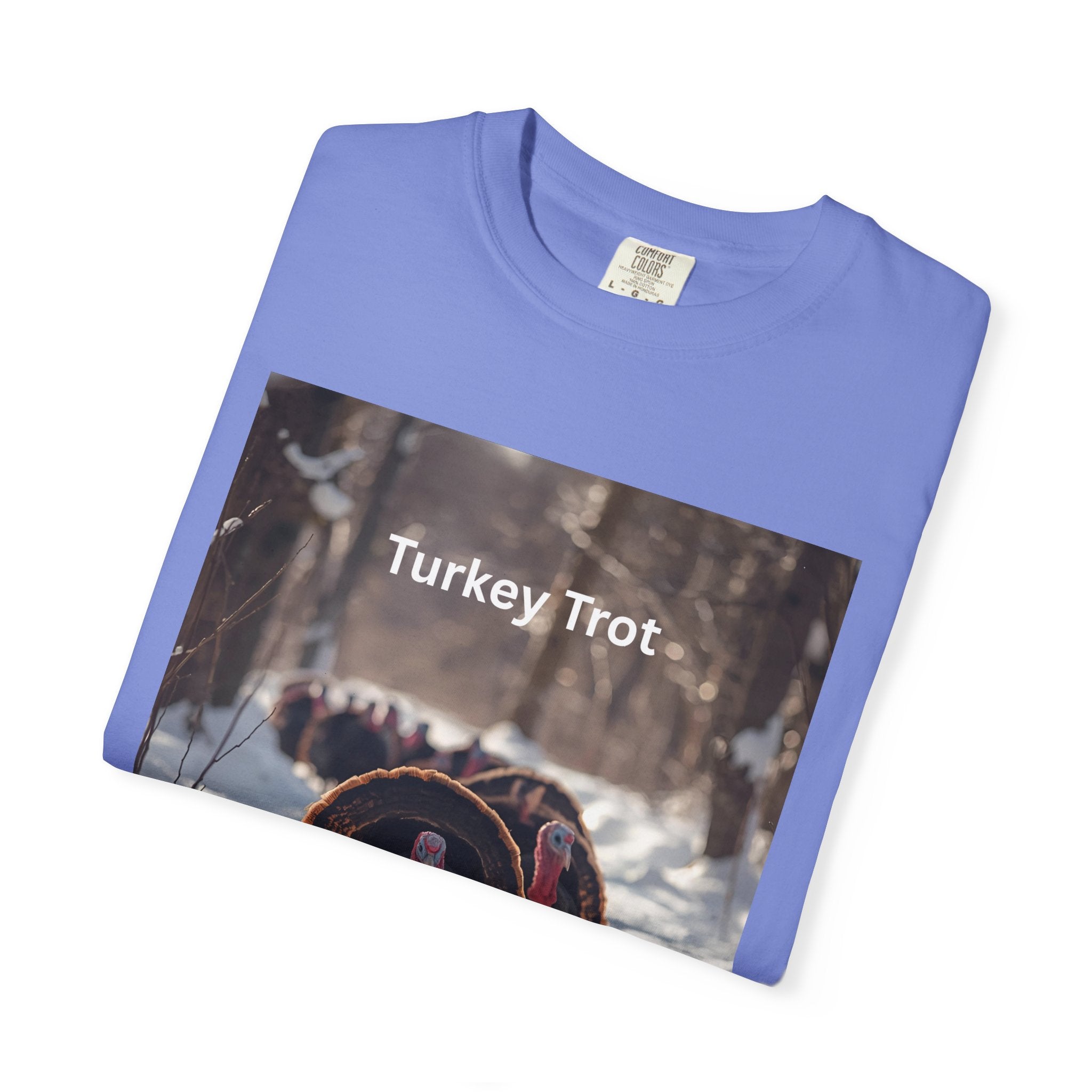 Turkey Trot Unisex T-Shirt, Casual Tee, Thanksgiving Apparel, Outdoor Fun Shirt, Festival Wear, Holiday Gift Idea