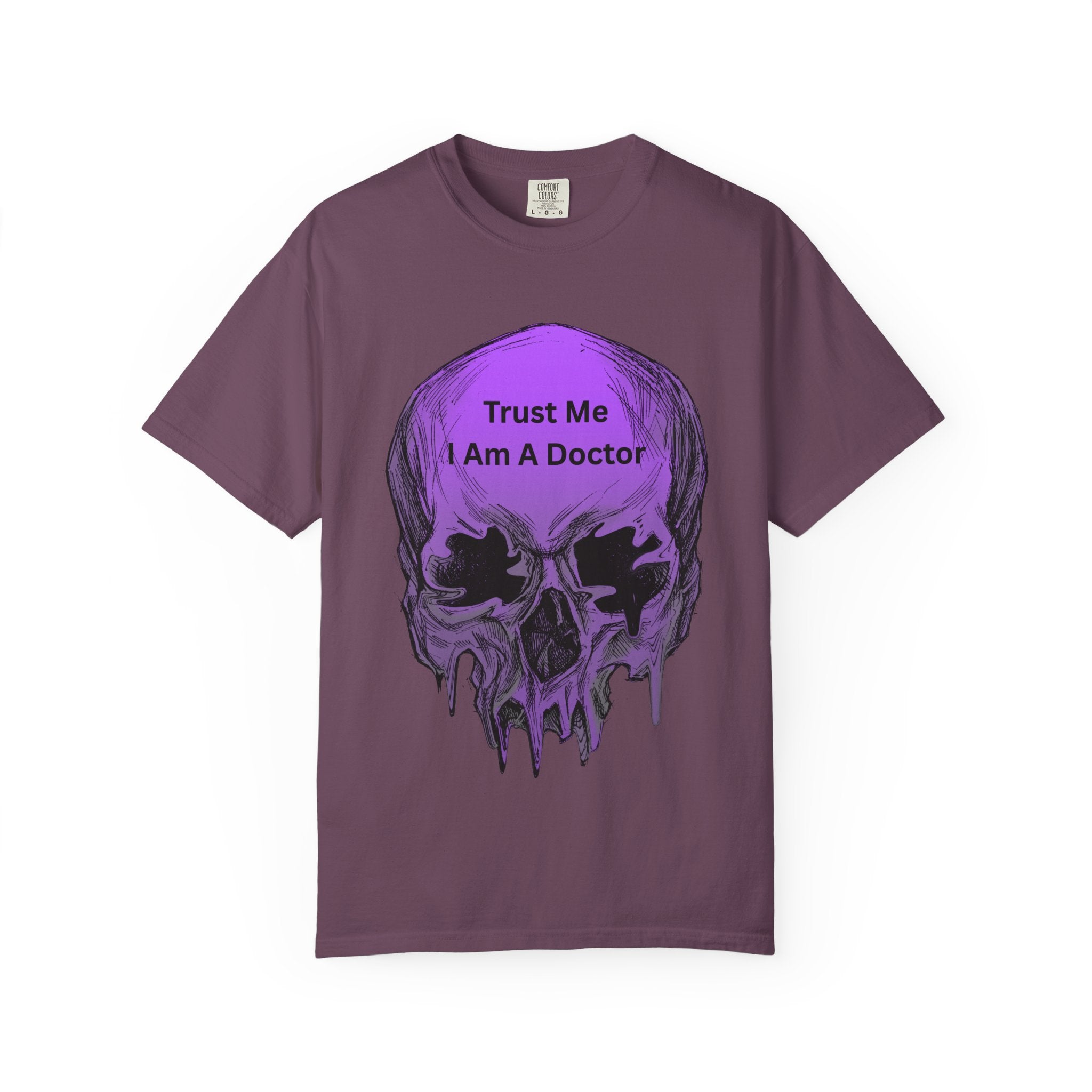 Doctor Skull T-Shirt | Trust Me I Am A Doctor Graphic Tee | Gift for Medical Workers, Halloween Costume, Unisex