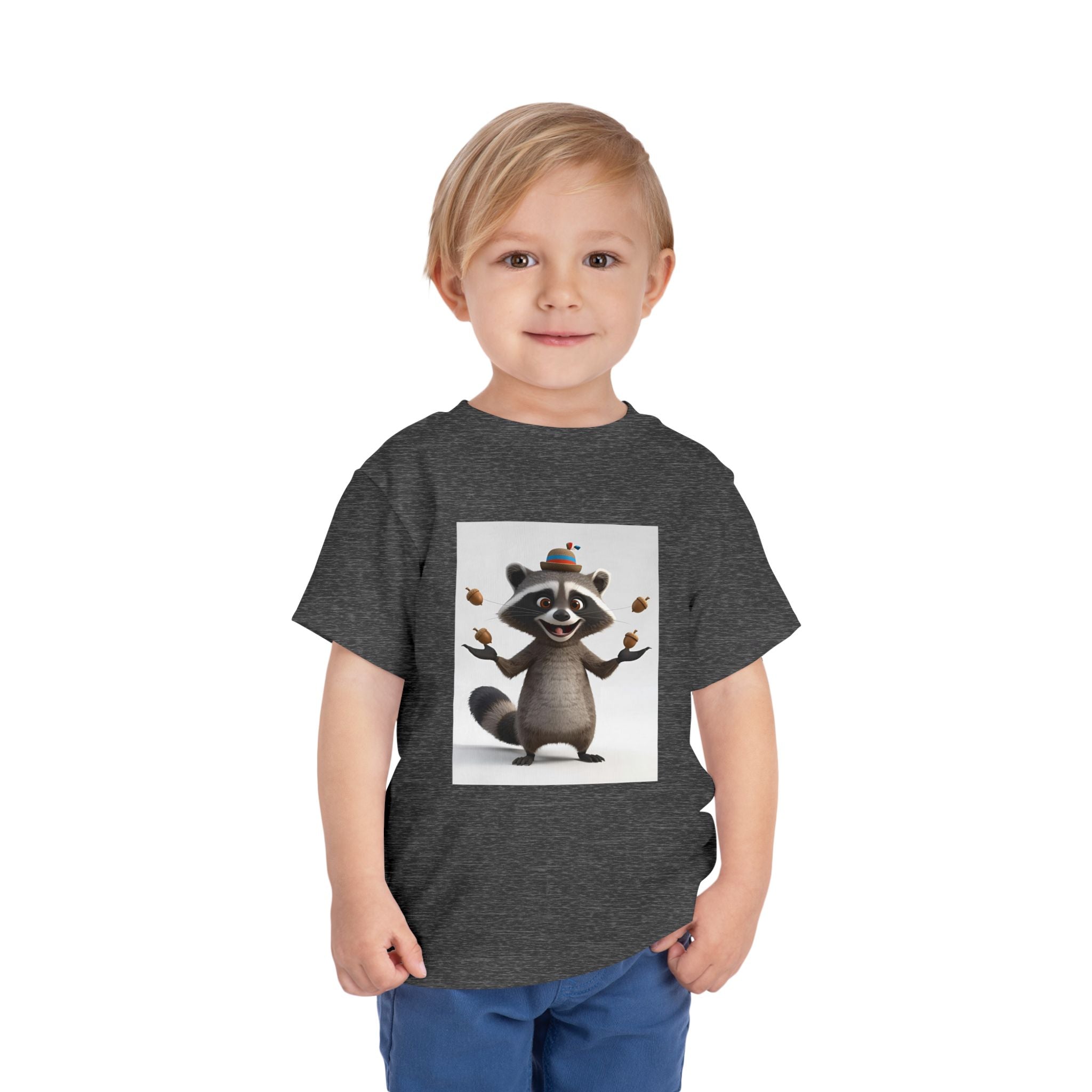 Raccoon Toddler Short Sleeve Tee