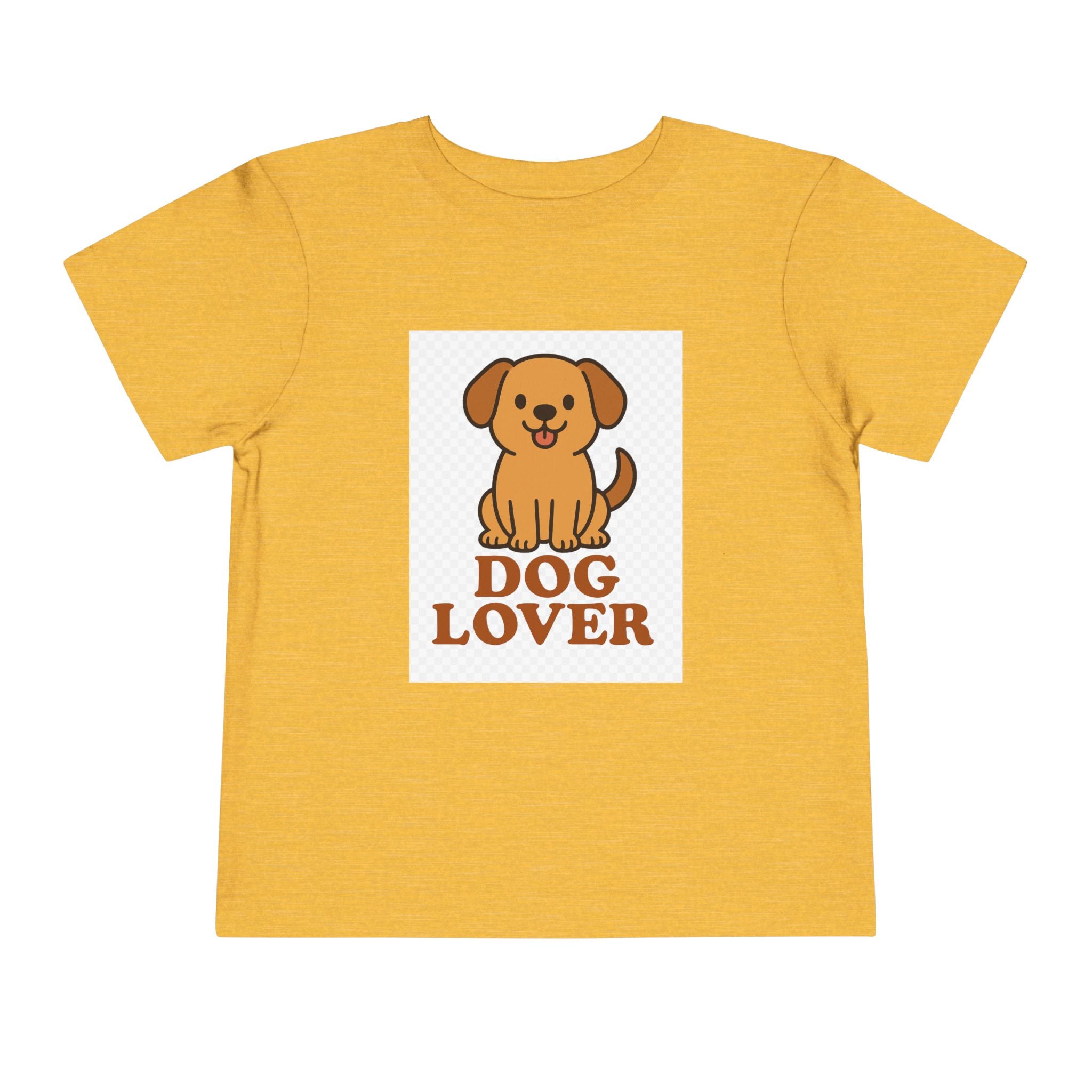 Dog Lover Toddler Tee - Cute Kids Shirt, Animal Lover Gift, Playtime Apparel, Birthday Outfit, Gift for Dog Owners