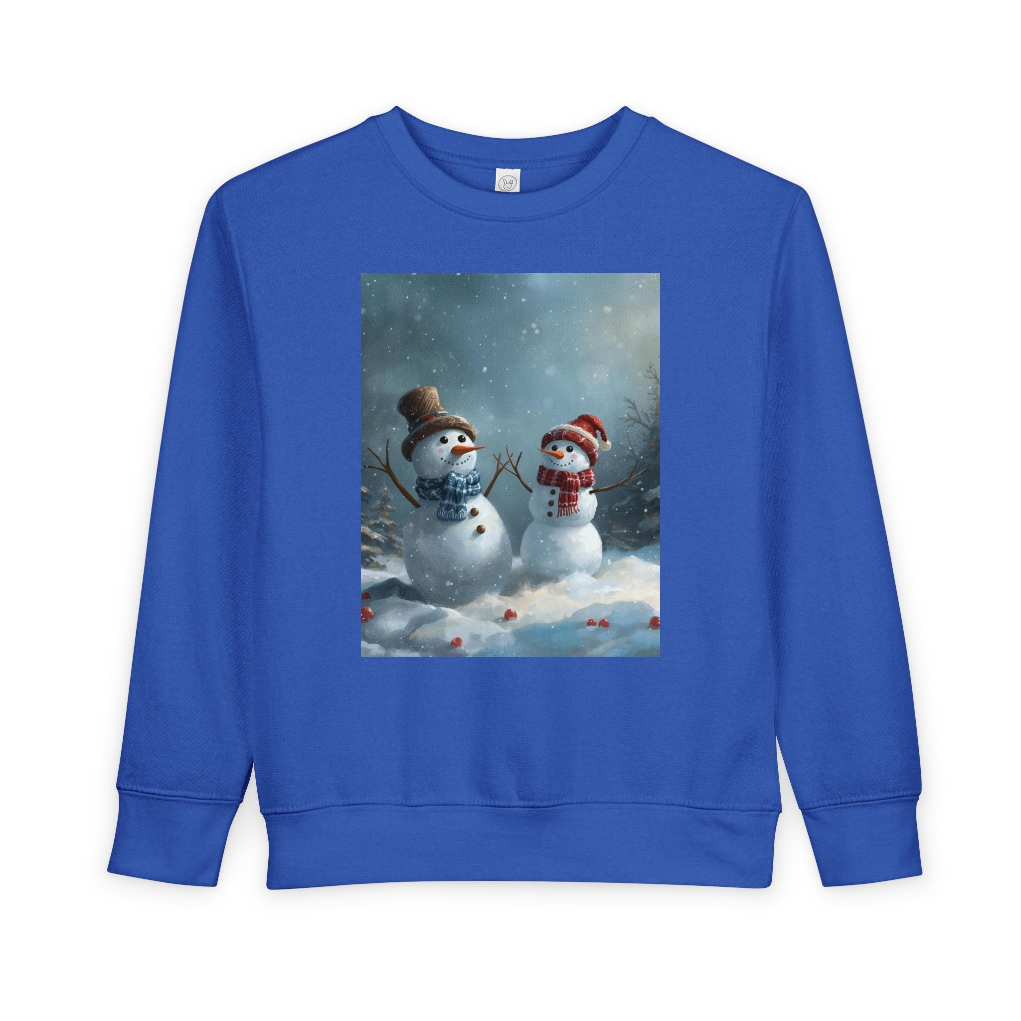 Christmas Snowman Toddler Sweatshirt