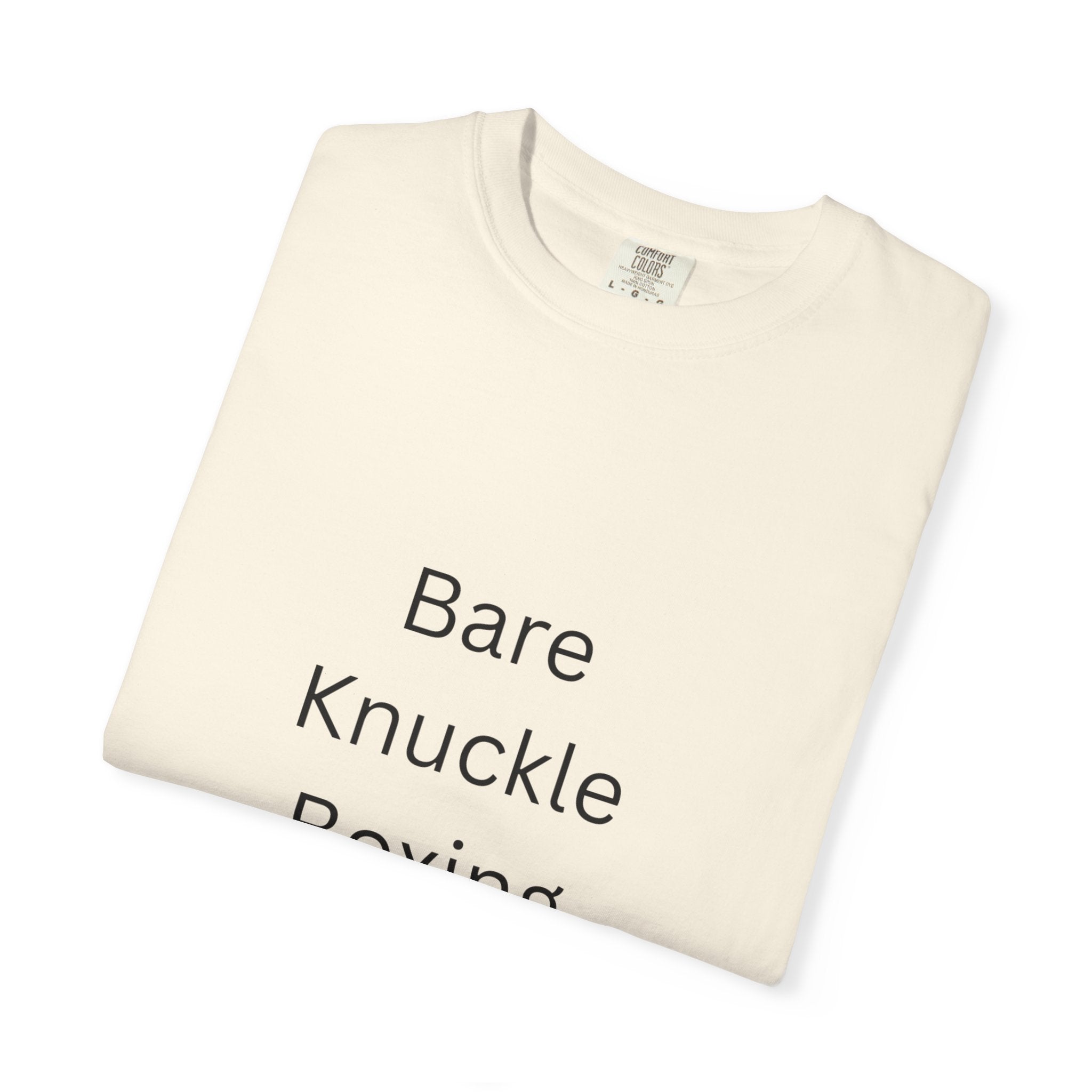 Bare Knuckle Boxing Champion T-shirt, Unisex Workout Tee, Gift for Fighters, Casual Sportswear, Motivation Gear, Gym Outfit