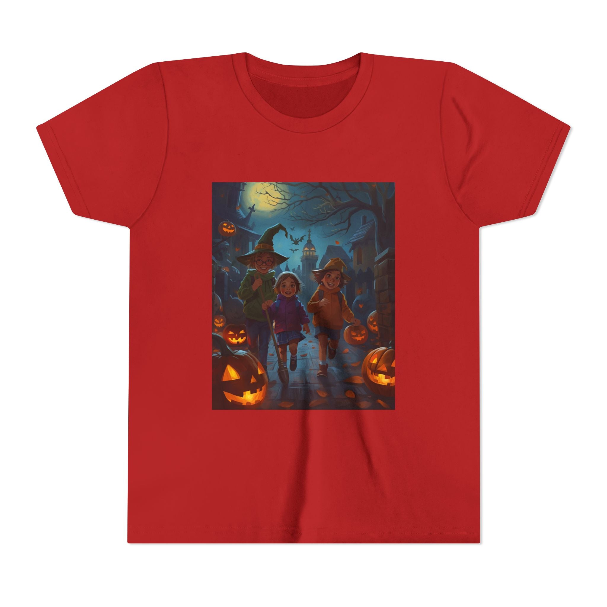 Spooky Halloween Youth Tee | Fun Kids Shirt for Halloween Parties, Trick-or-Treating, Fall Celebrations, Spooky Vibes, Cute Costumes
