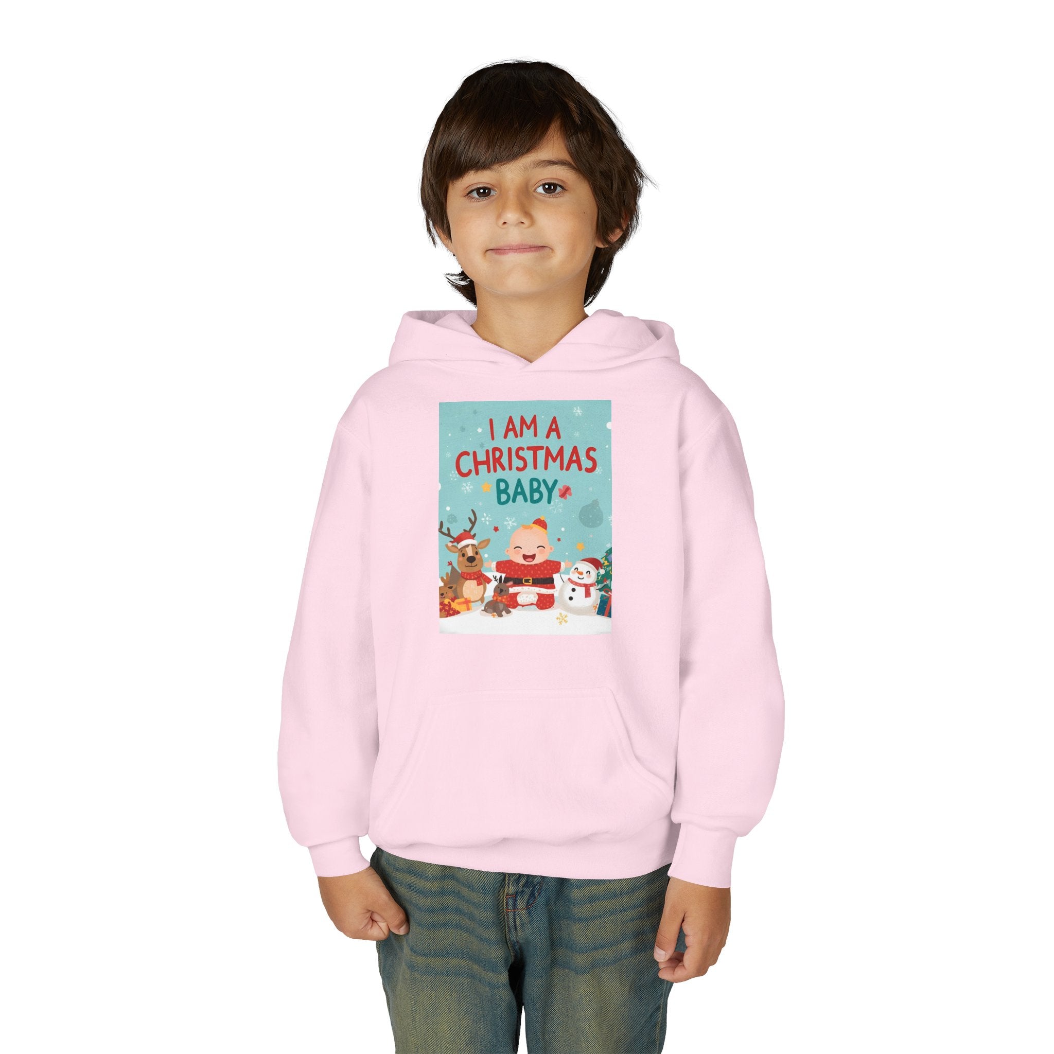 Christmas Youth Heavy Blend Hooded Sweatshirt