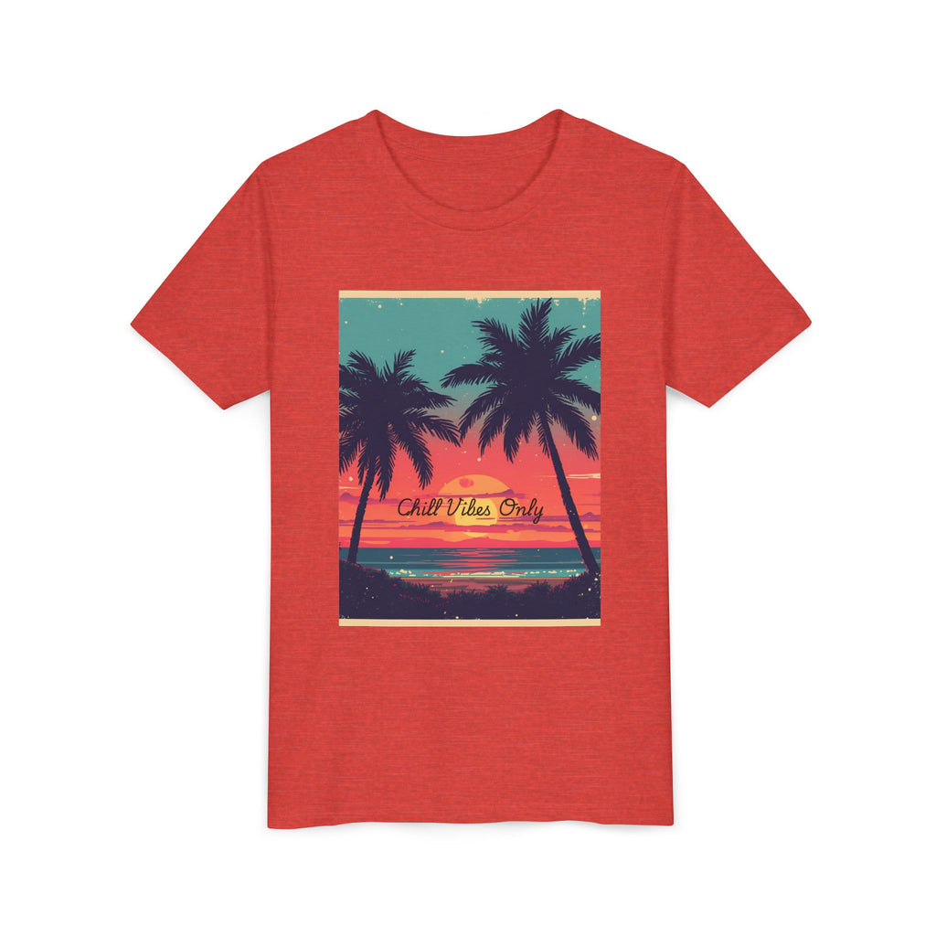 Tropical Sunset Youth Short Sleeve Tee