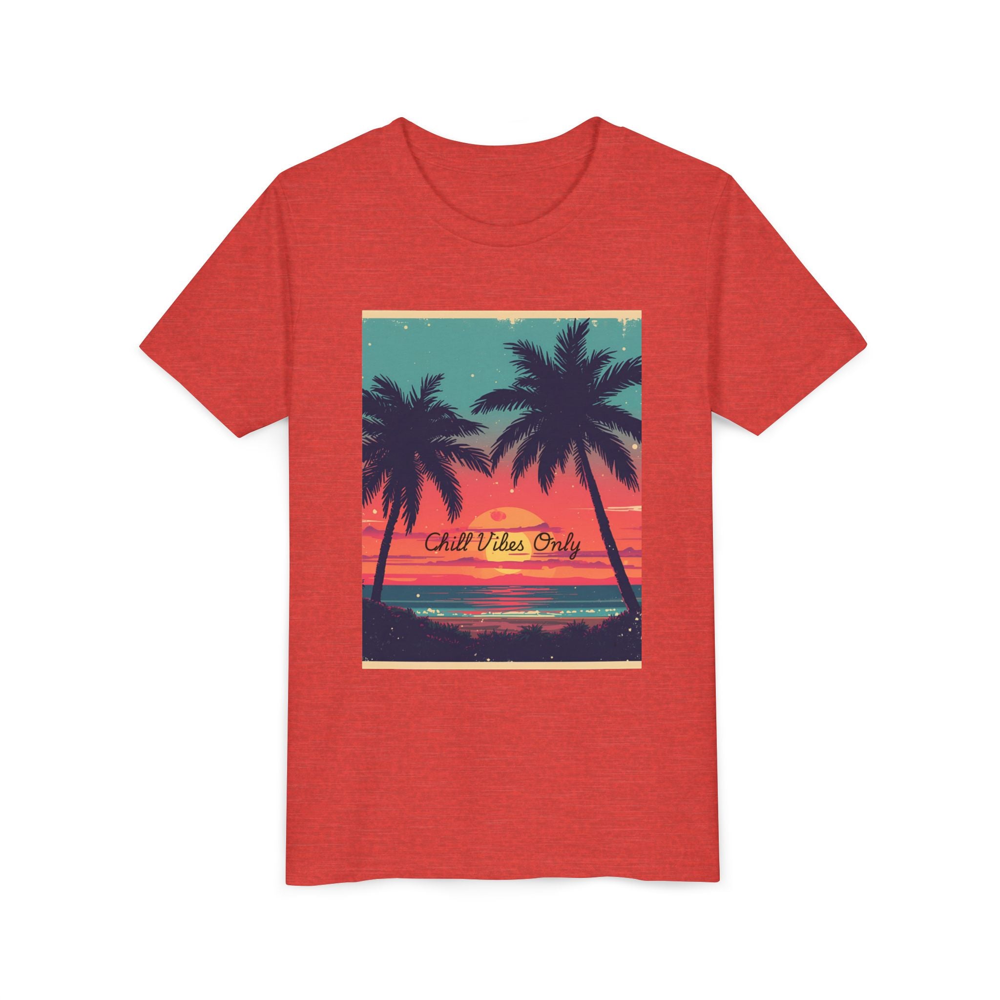 Tropical Sunset Youth Short Sleeve Tee