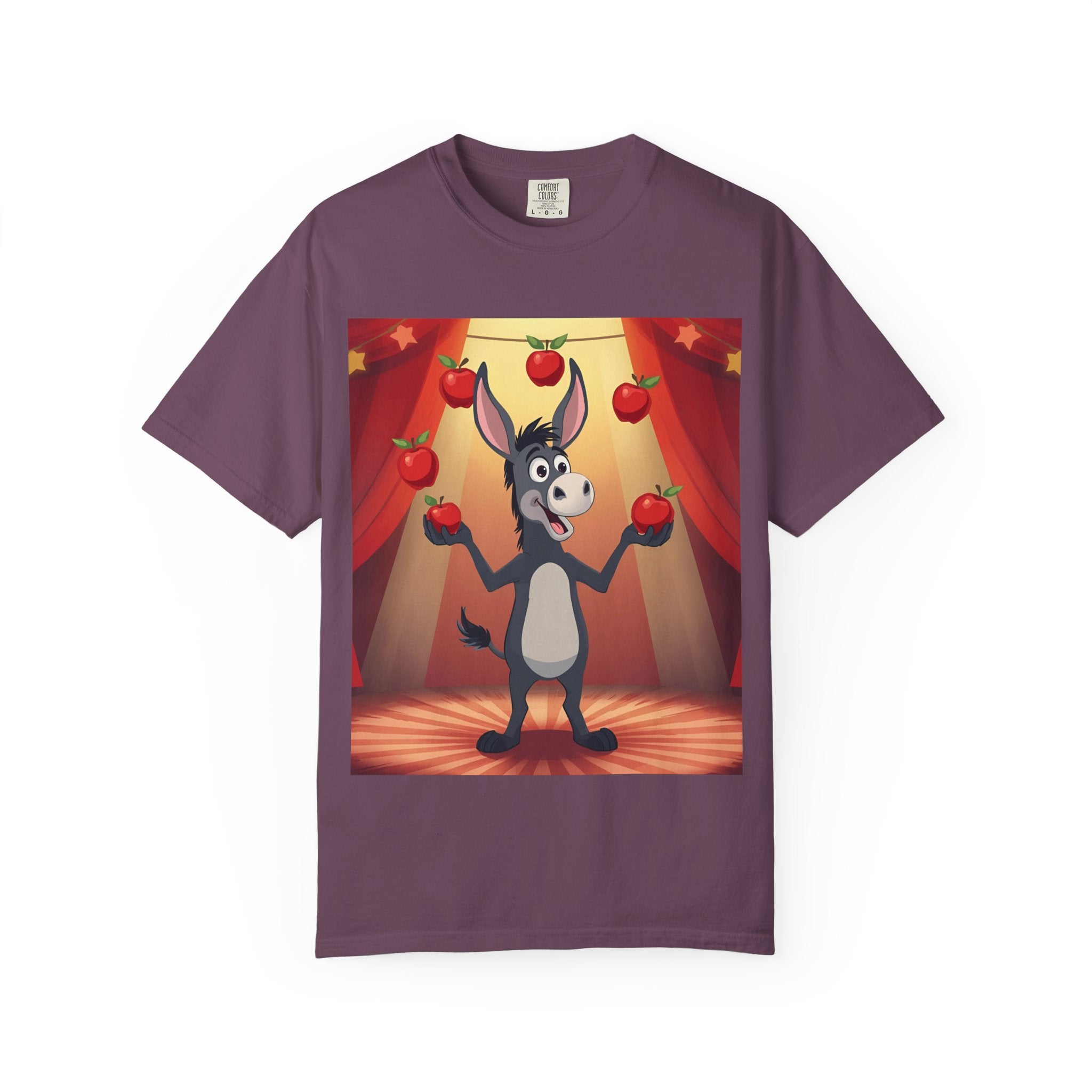 Donkey Cartoon T-Shirt for Fun Lovers, Perfect for Gifts, Casual Wear, Birthday Parties, Animal Theme, Unique Style