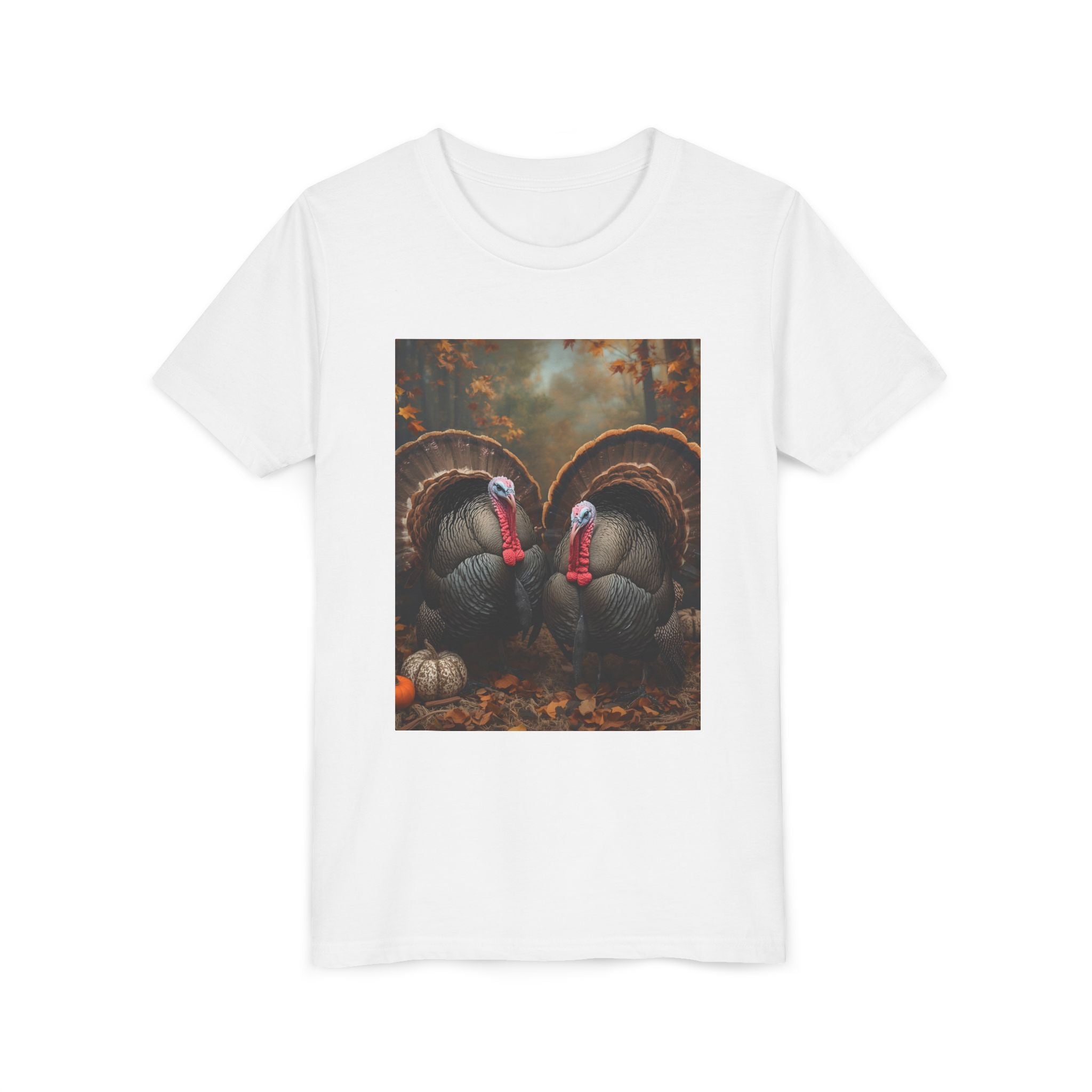 Thanksgiving Turkey Youth Short Sleeve Tee
