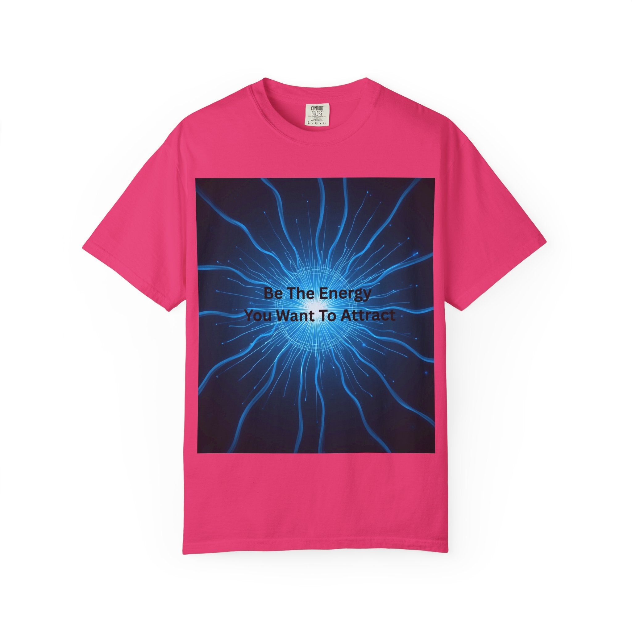 Energy Attraction T-Shirt, Inspirational Tee, Law of Attraction Shirt, Motivational Gift for Mindfulness, Spiritual Fashion