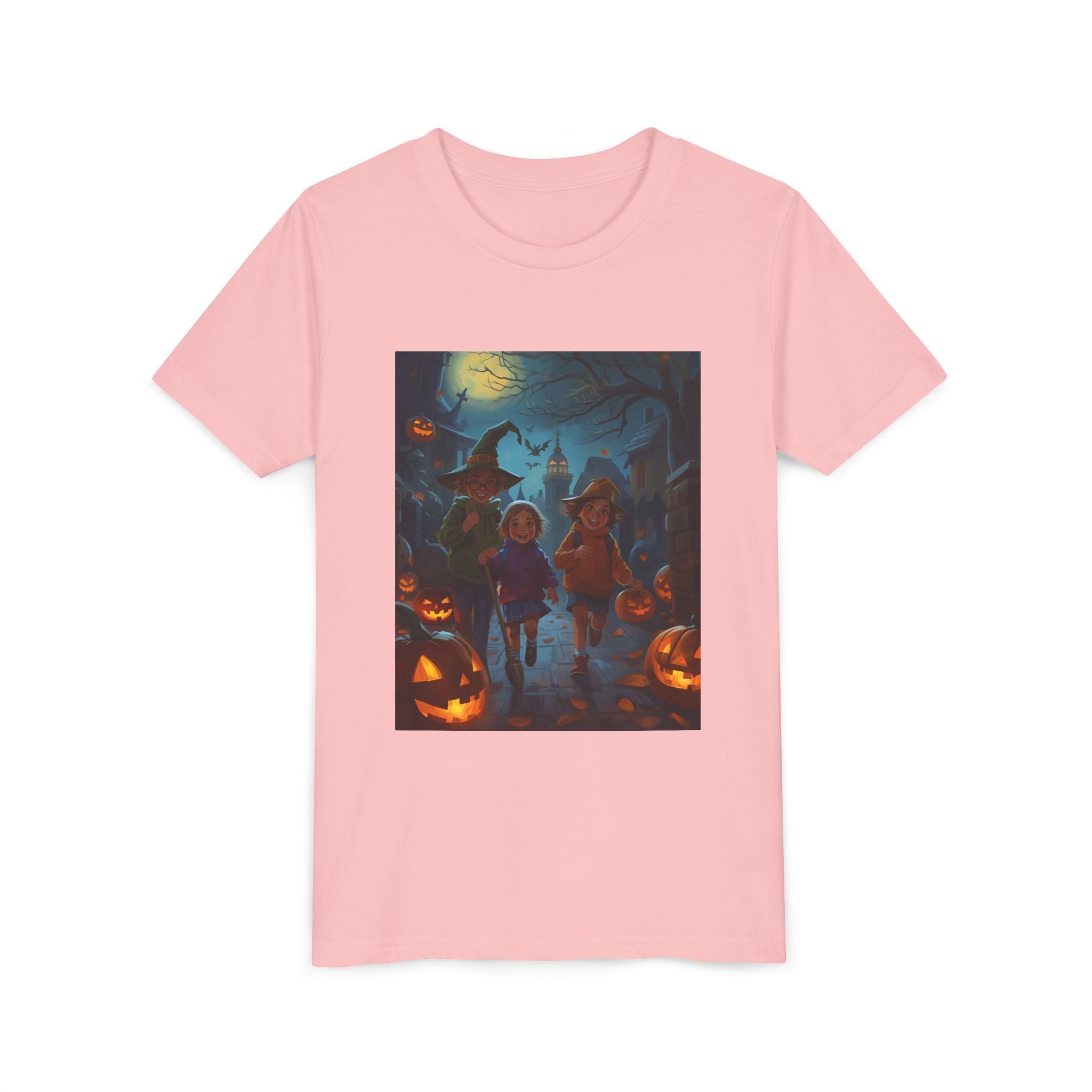 Spooky Halloween Youth Tee | Fun Kids Shirt for Halloween Parties, Trick-or-Treating, Fall Celebrations, Spooky Vibes, Cute Costumes