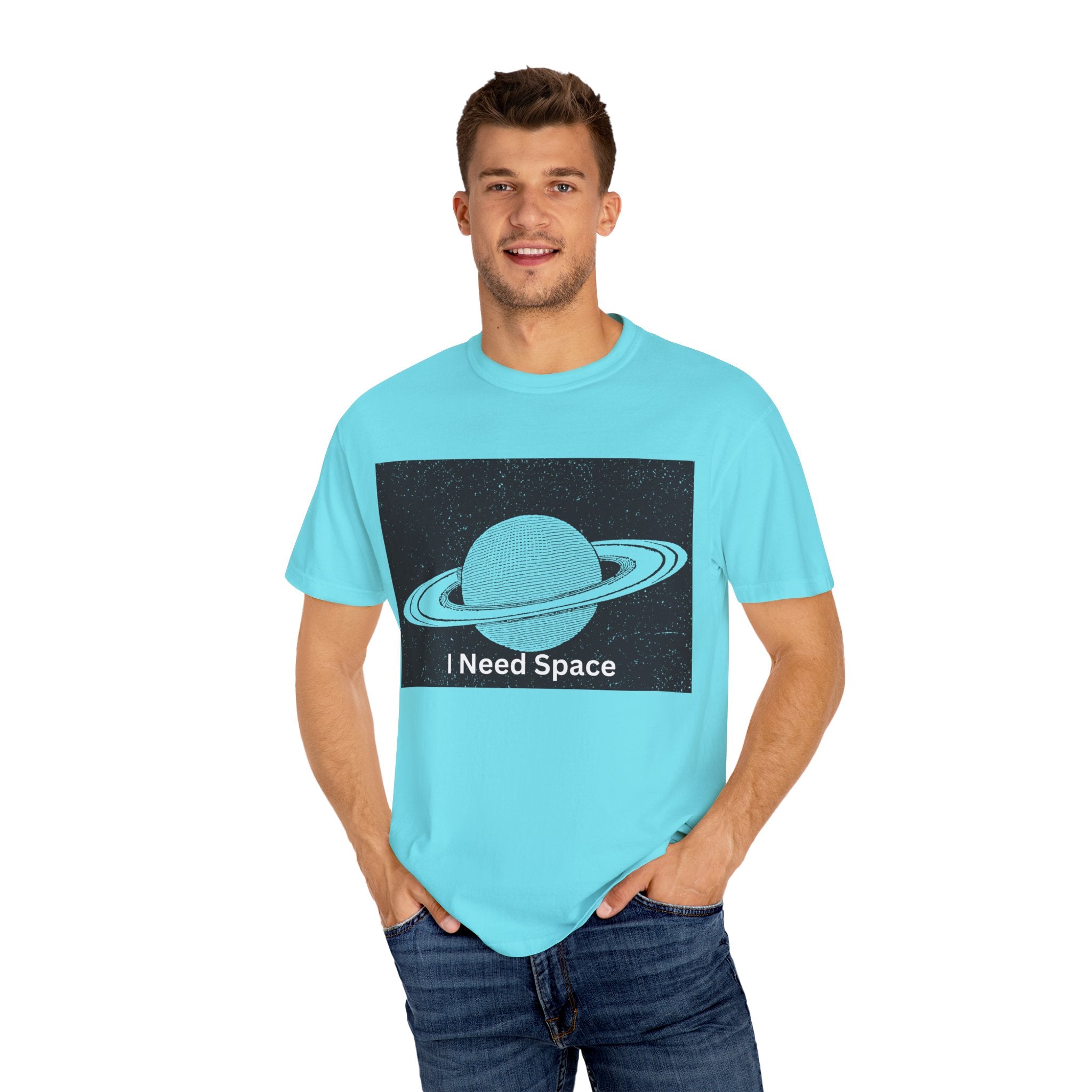 Cosmic Space Unisex T-Shirt, Funny Graphic Tee for Astronomy Lovers, Unique Gift for Birthdays, Casual Wear, Space Enthusiast Apparel