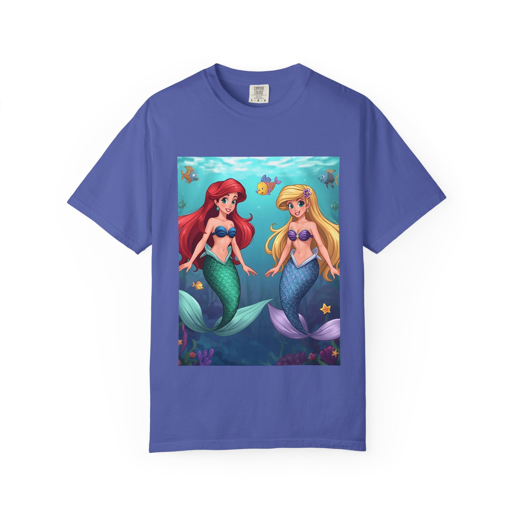 Mermaid Unisex Garment-Dyed T-shirt