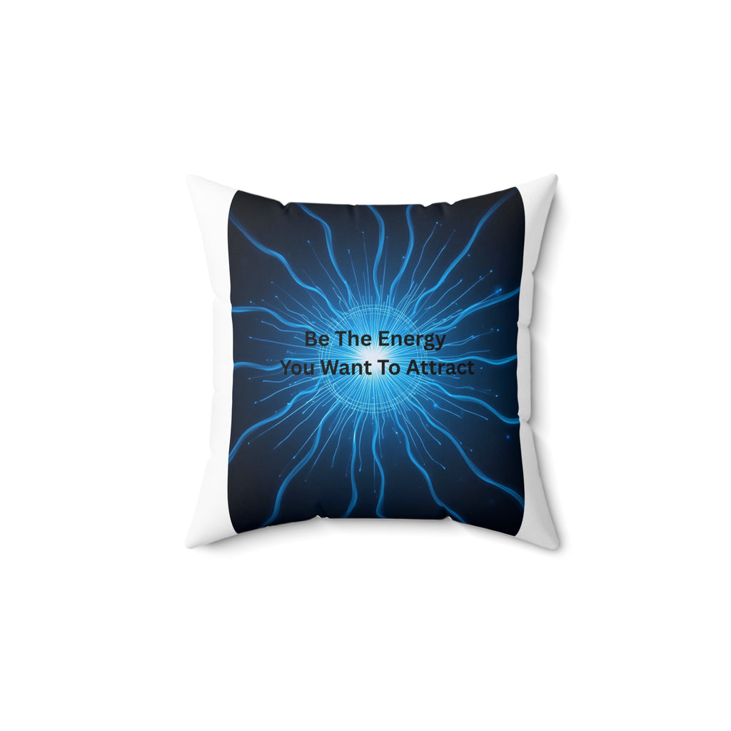Be The Energy You Want To Attract Motivational Square Pillow, Inspirational Home Decor, Energy Attraction Cushion, Positive Vibes Living Room Accent, Gift for Spiritual [...]