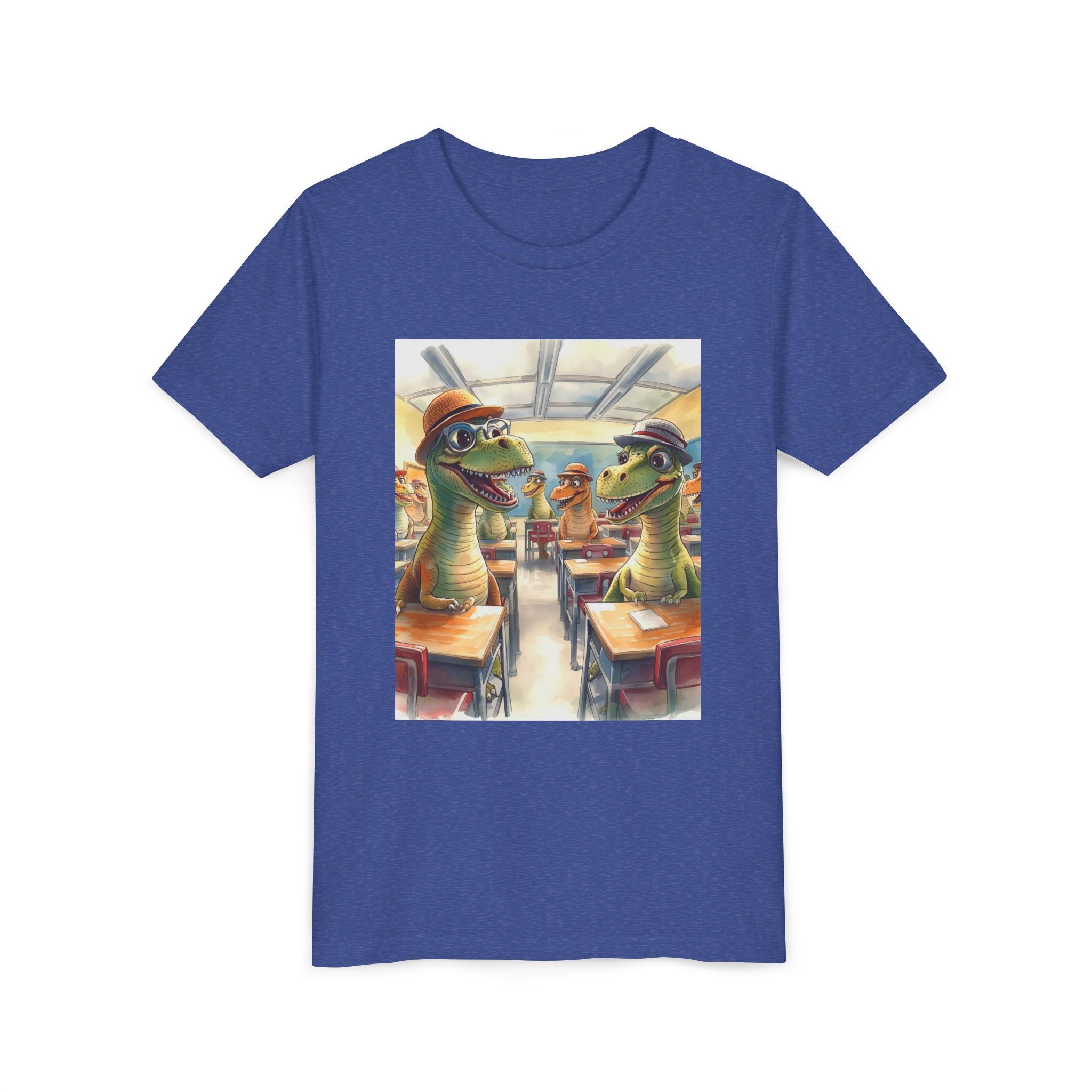 Dinosaur Classroom Youth Short Sleeve Tee