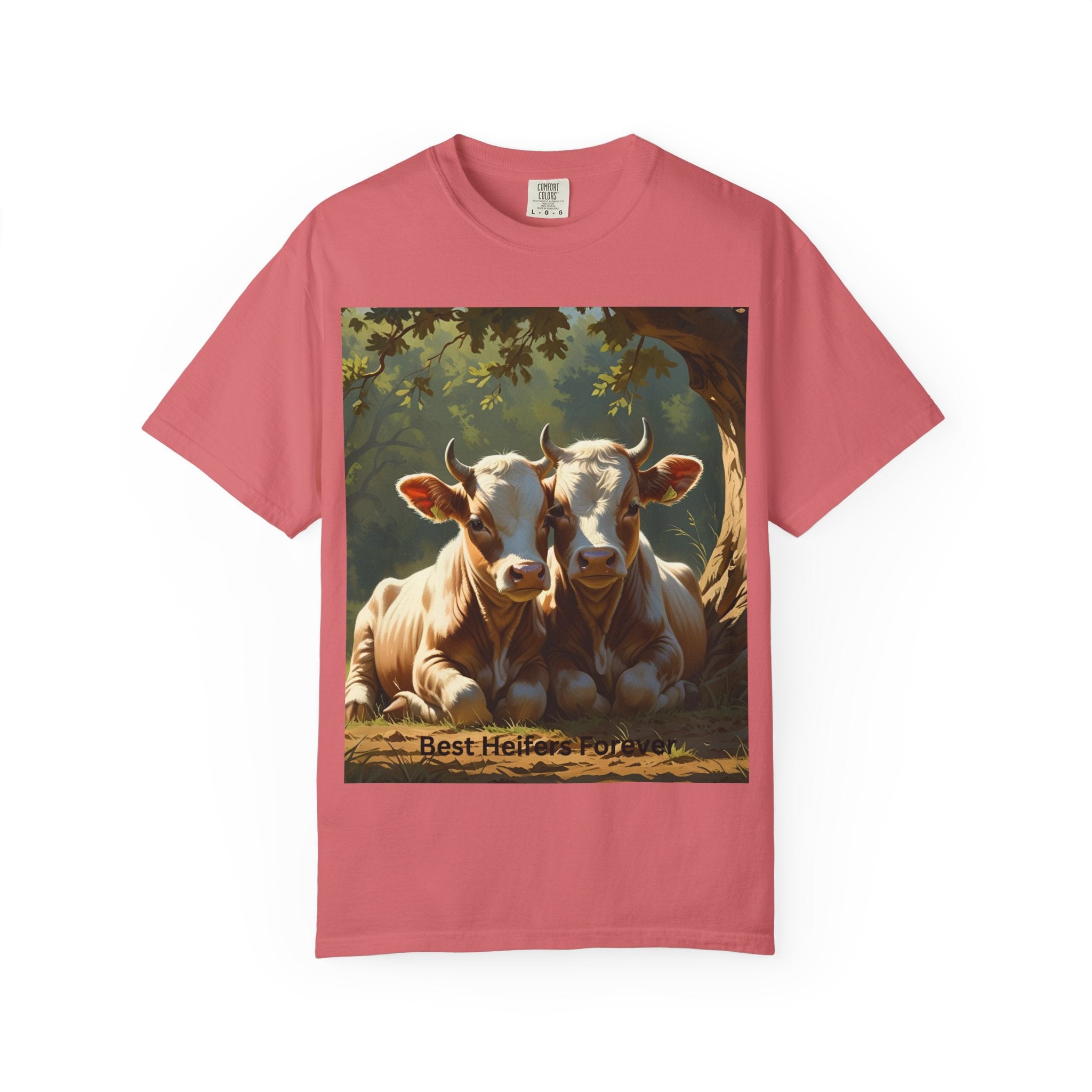 Best Heifers Forever T-shirt, Cute Cow Shirt, Animal Lover Gift, Farm T-shirt, Gift for Her, Unisex Casual Wear