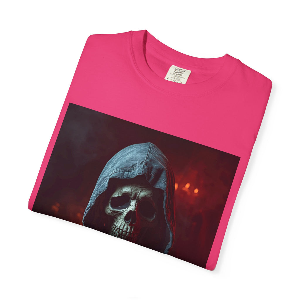 Unisex Gothic Skull T-Shirt | Edgy Graphic Tee | Perfect for Halloween, Casual Wear, Gifts, Horror Lovers