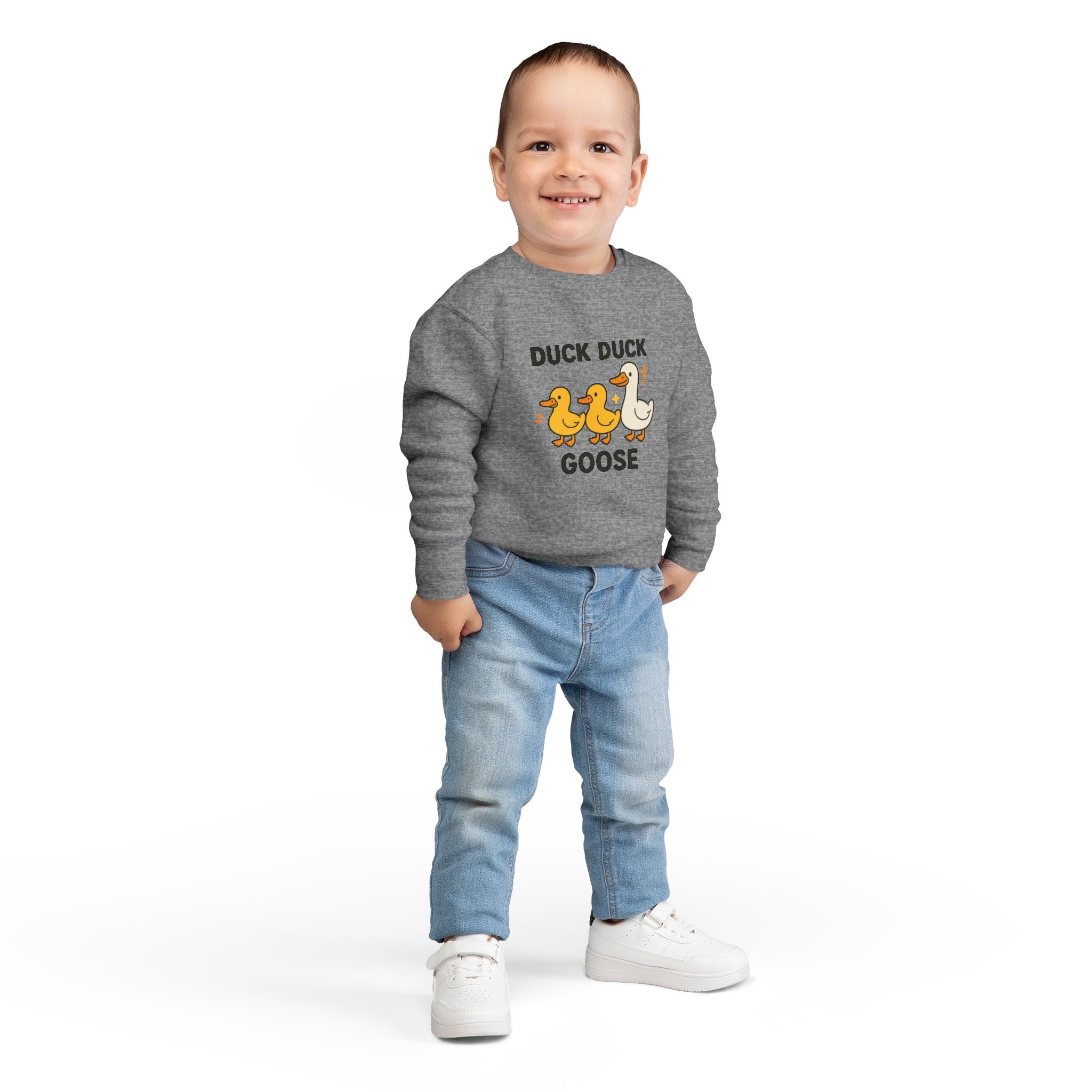 Duck Duck Goose Toddler Sweatshirt