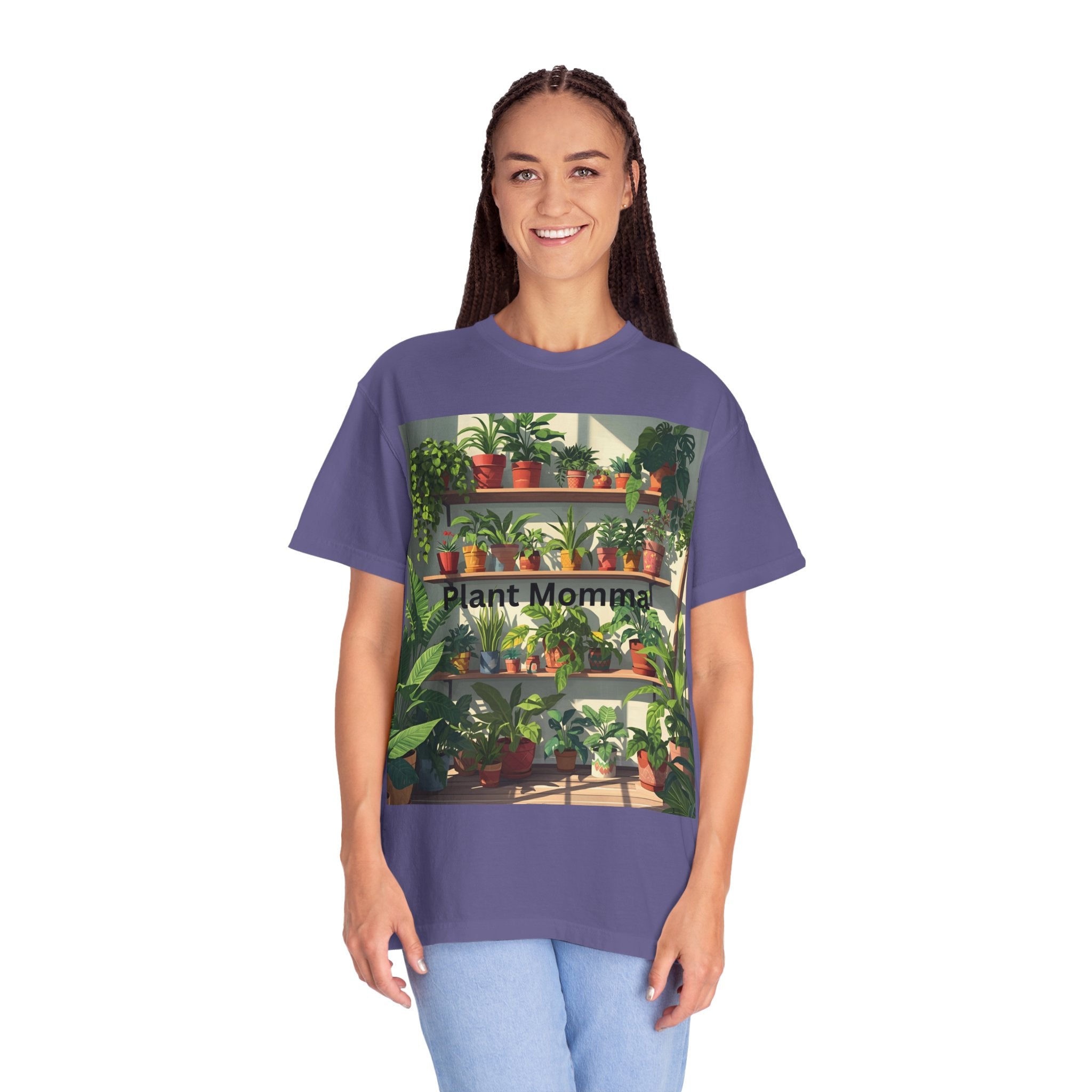 Plant Momma Unisex T-Shirt | Perfect Gift for Plant Lovers | Eco-Friendly, Casual Wear, Gardening Enthusiast, Nature Gift