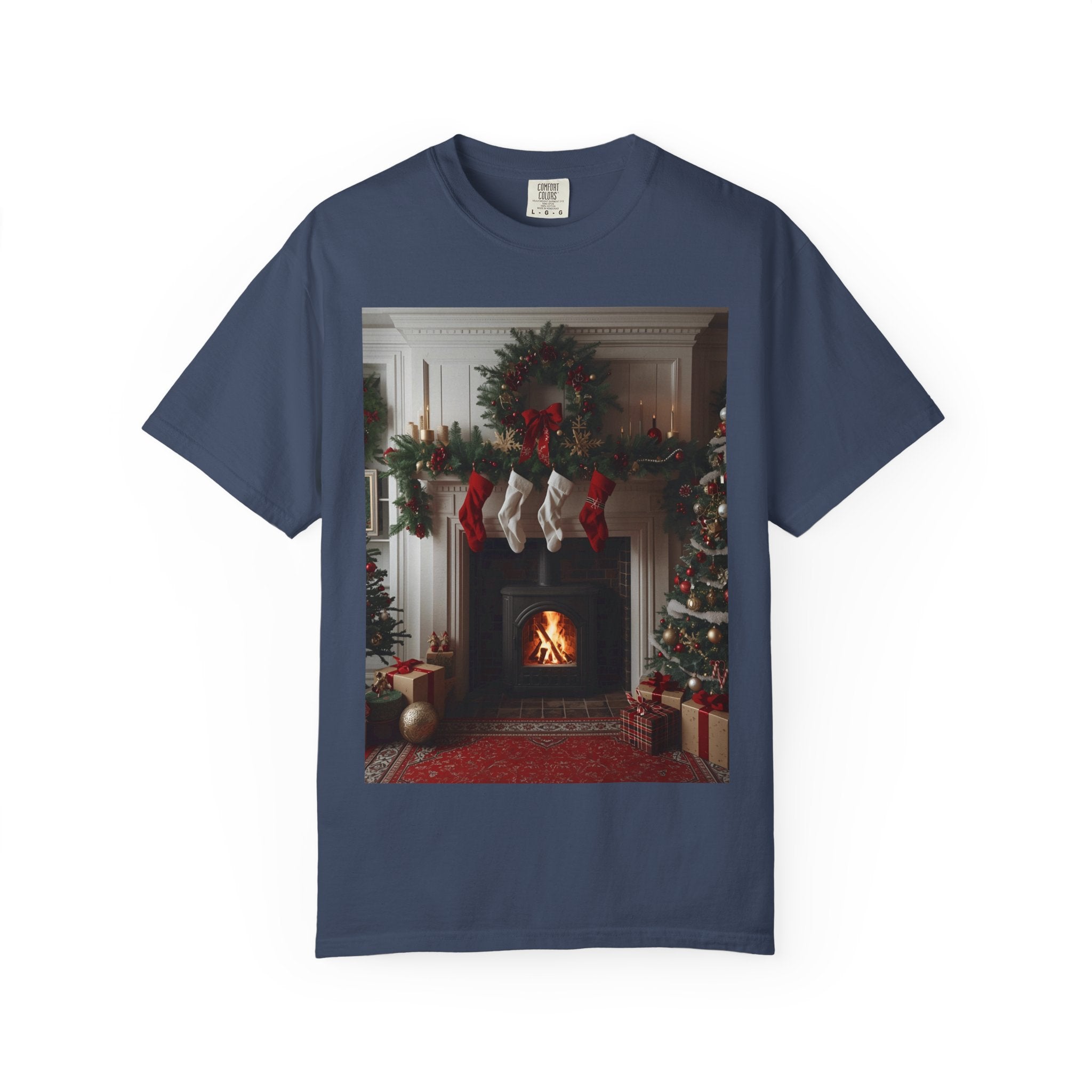 Cozy Christmas T-Shirt, Winter Holiday Tee, Seasonal Gift Shirt, Unisex Clothing, Festive Style, Christmas Decor Apparel