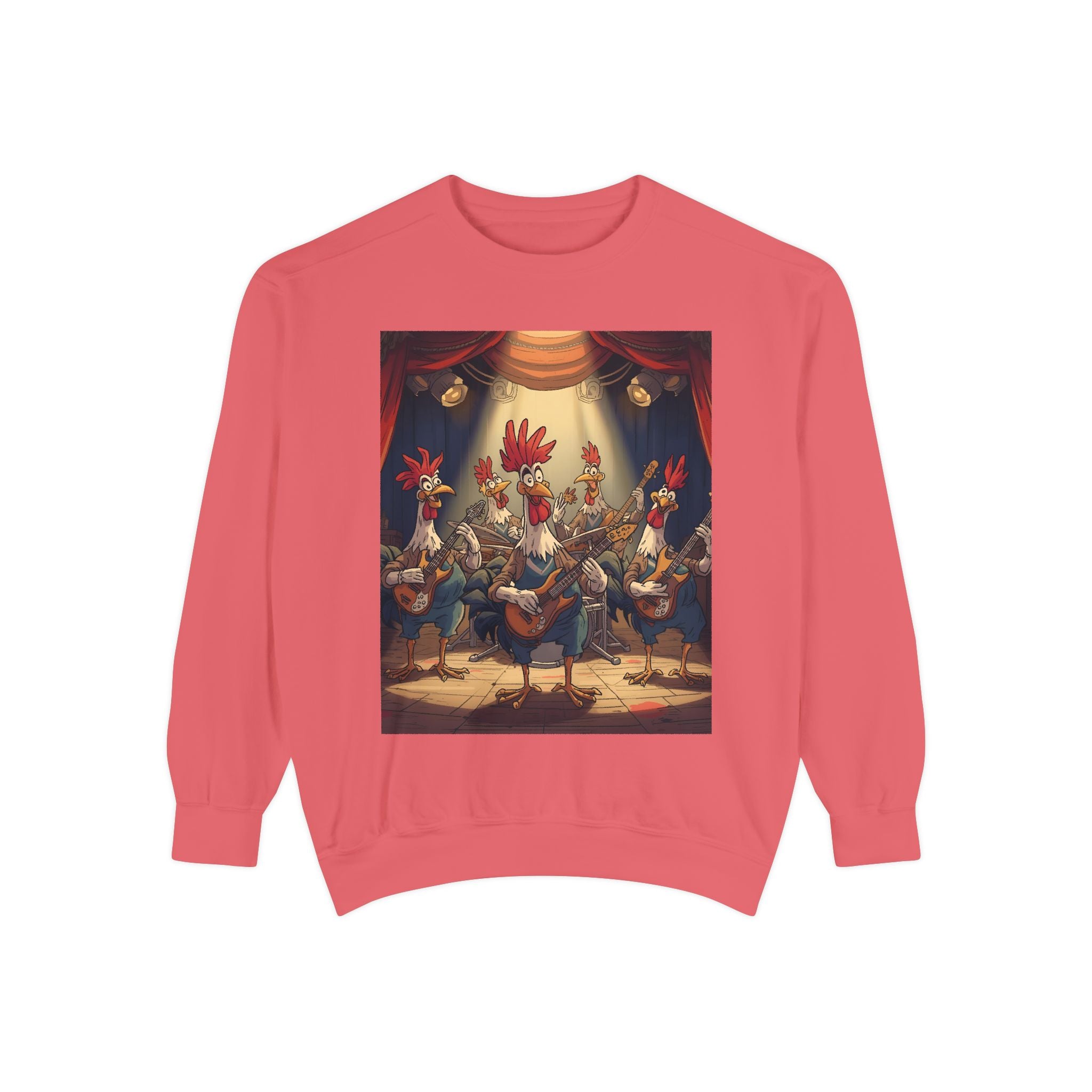 Chicken Funny Unisex Garment-Dyed Sweatshirt