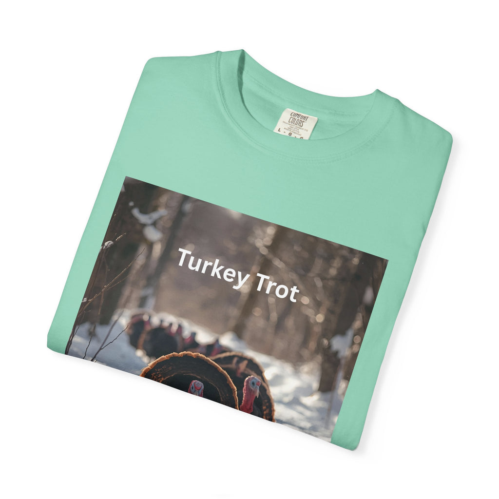 Turkey Trot Unisex T-Shirt, Thanksgiving Shirt, Holiday Apparel, Cozy Fall T-Shirt, Turkey Day Outfit, Casual Wear
