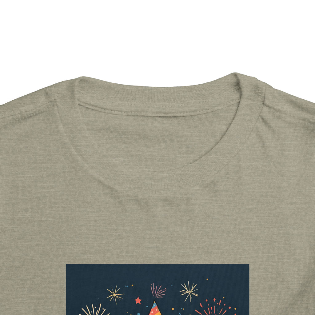 I Am A New Years Baby Toddler Short Sleeve Tee