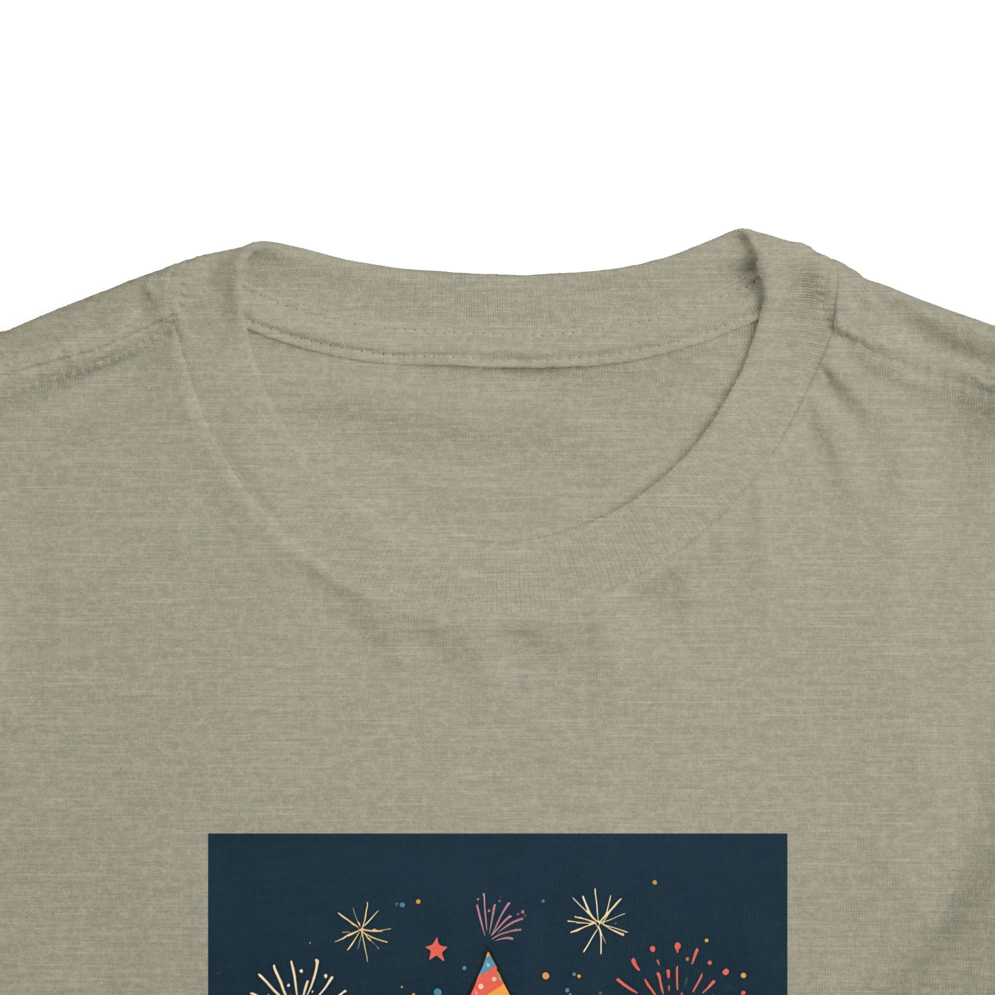 I Am A New Years Baby Toddler Short Sleeve Tee