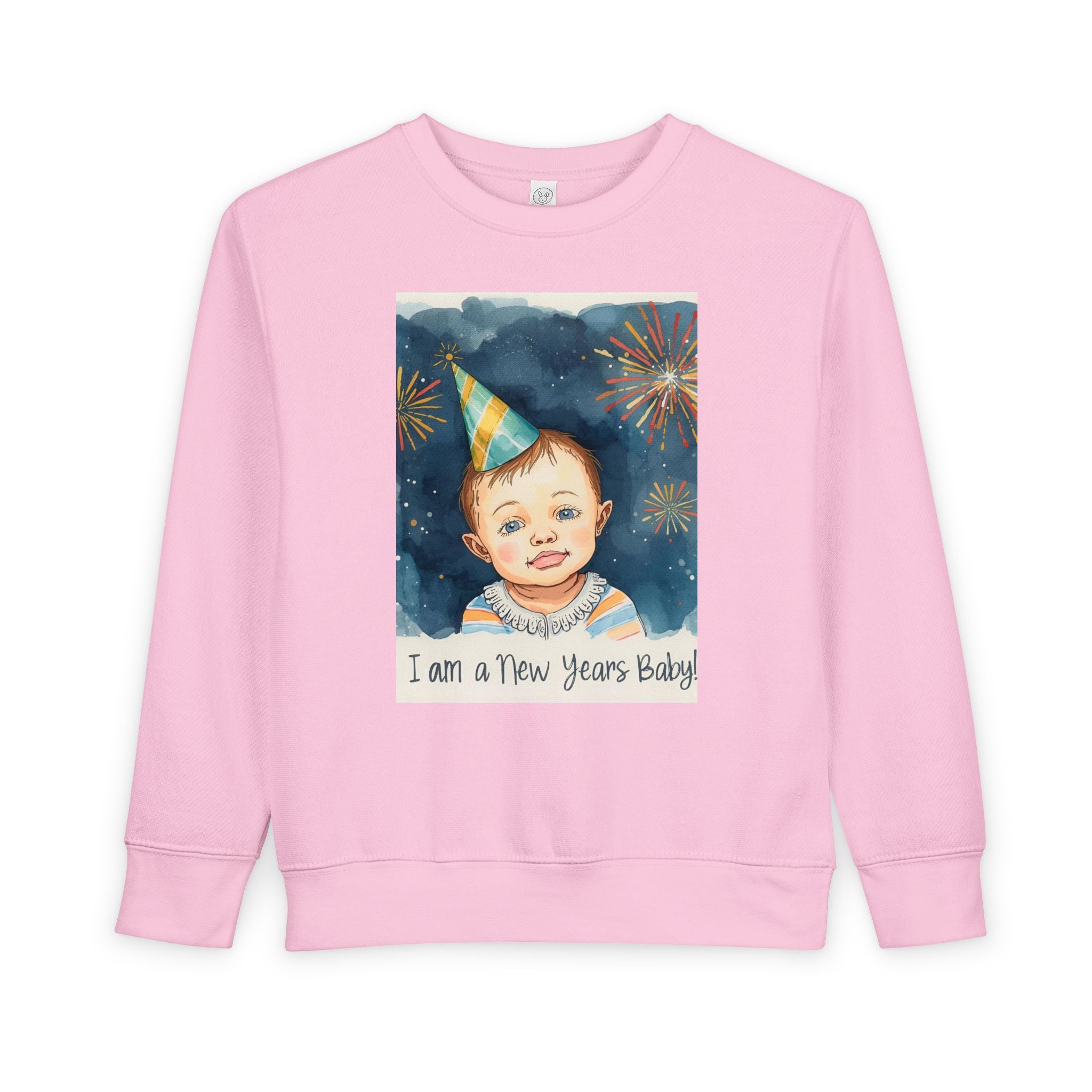 I Am A New Years Baby Toddler Sweatshirt