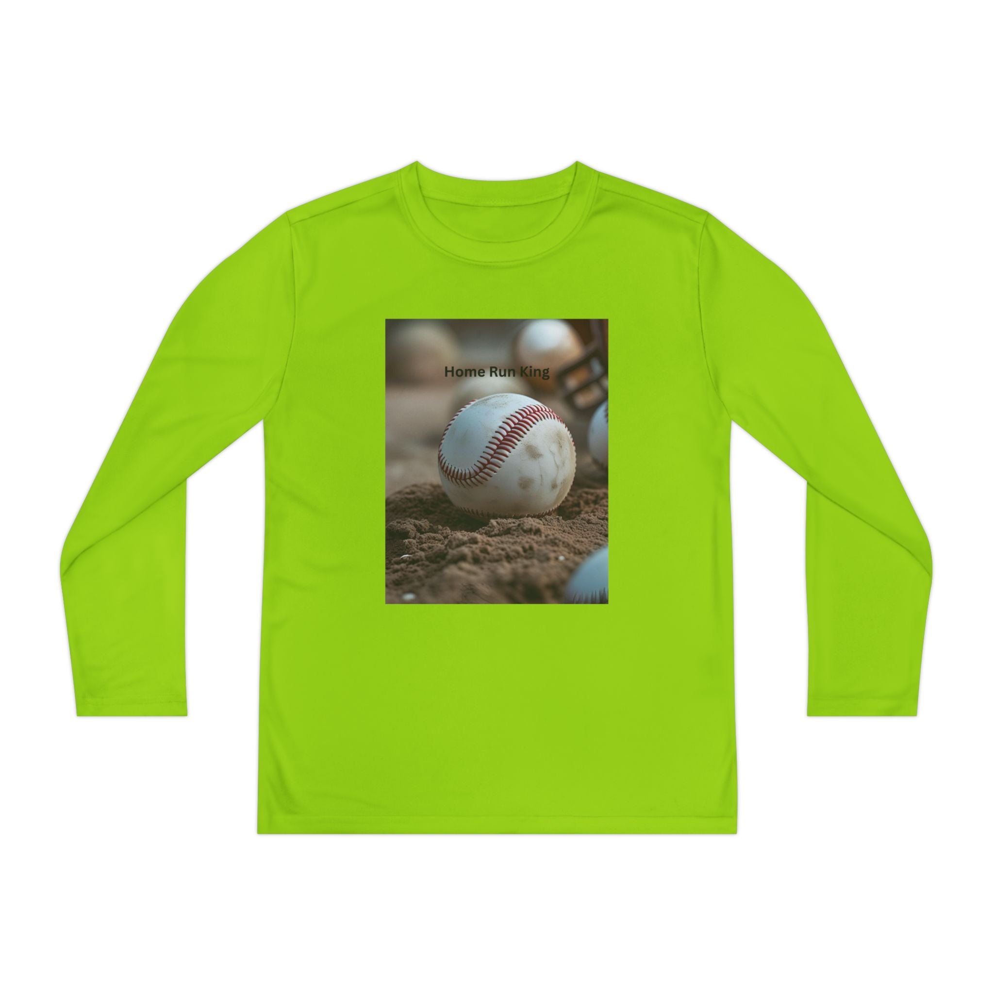 Baseball Youth Long Sleeve Shirt, Kids Sports Tee, Team Fundraiser, Athletic Wear, Birthday Gift, Gifts for Young Players