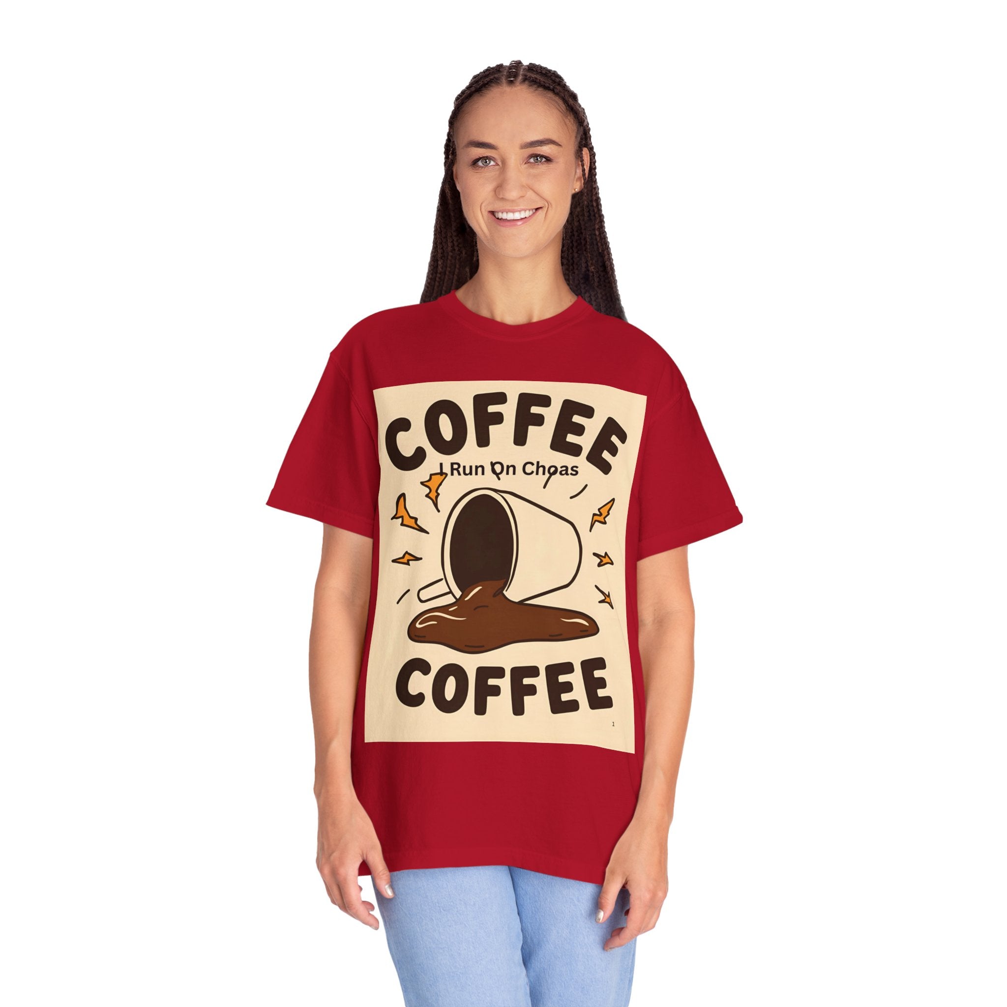 Coffee Coffee Unisex Garment-Dyed T-shirt