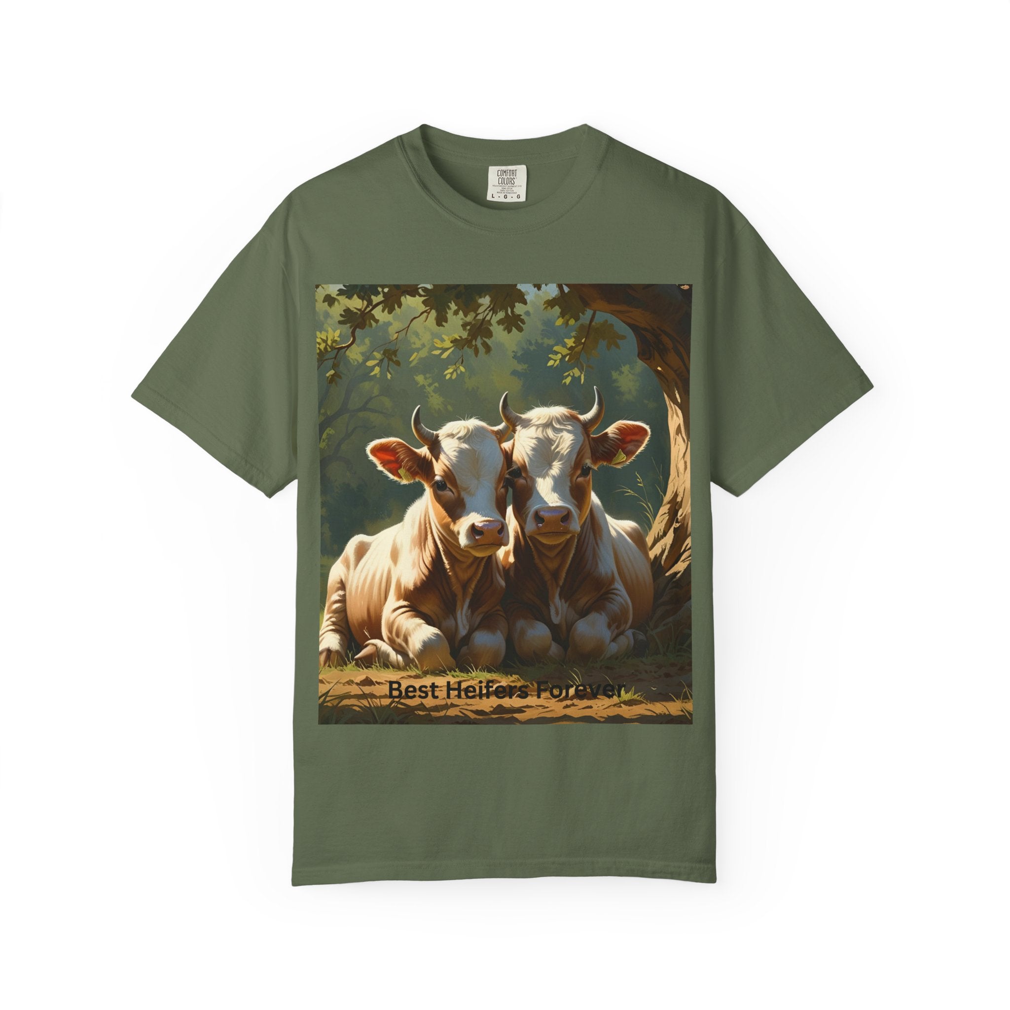 Best Heifers Forever T-shirt, Cute Cow Shirt, Animal Lover Gift, Farm T-shirt, Gift for Her, Unisex Casual Wear