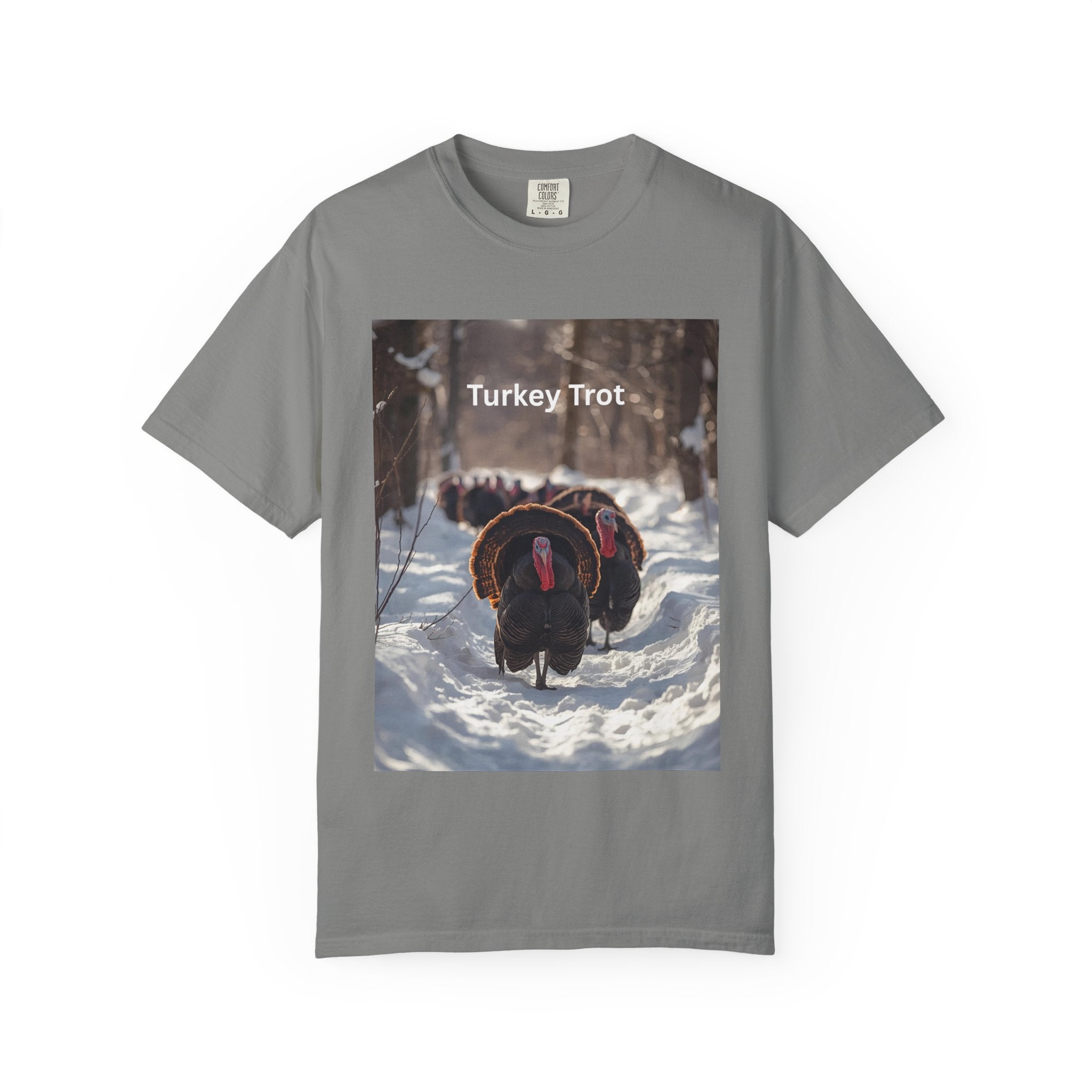 Turkey Trot Unisex T-Shirt, Casual Tee, Thanksgiving Apparel, Outdoor Fun Shirt, Festival Wear, Holiday Gift Idea