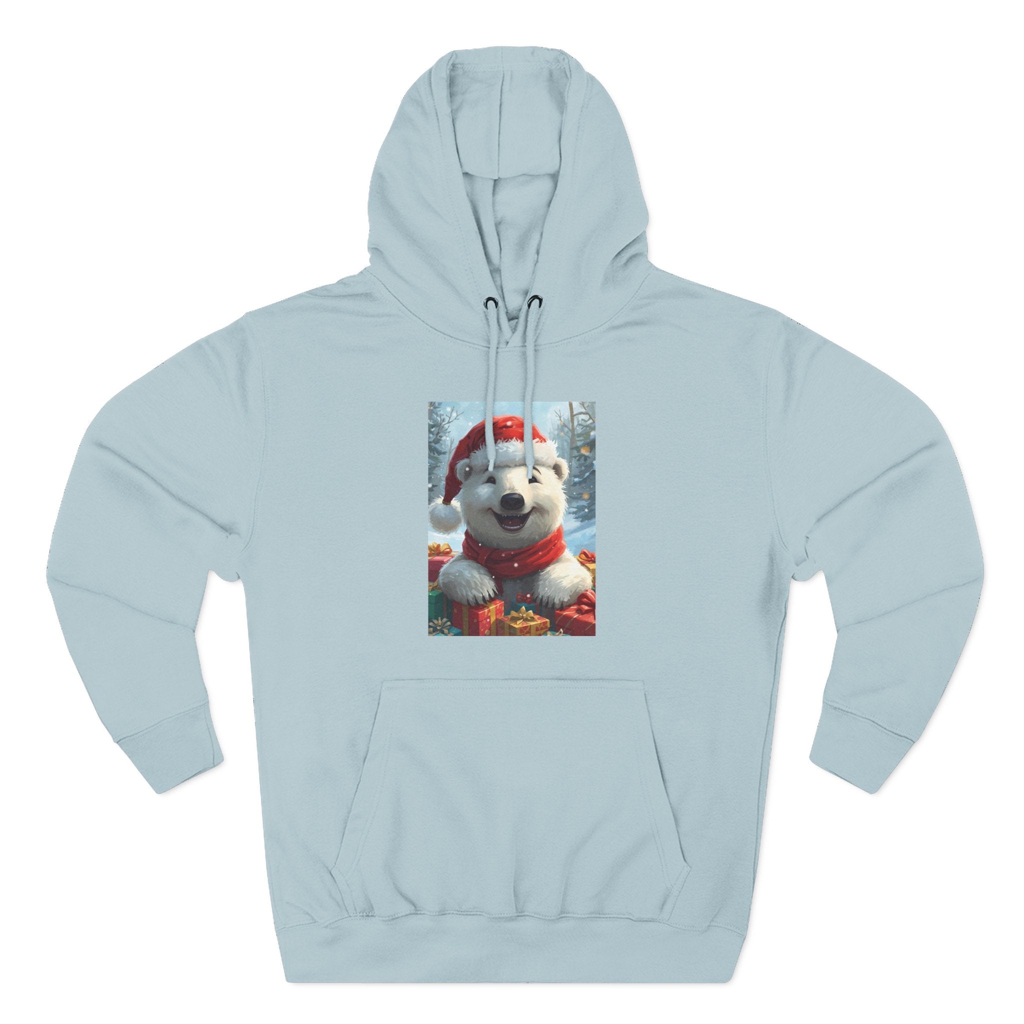 Cozy Winter Hoodie, Festive Fleece Sweatshirt with Cute Holiday Design, Perfect for Christmas Gifts, Casual Winter Wear, Dog Lover Apparel