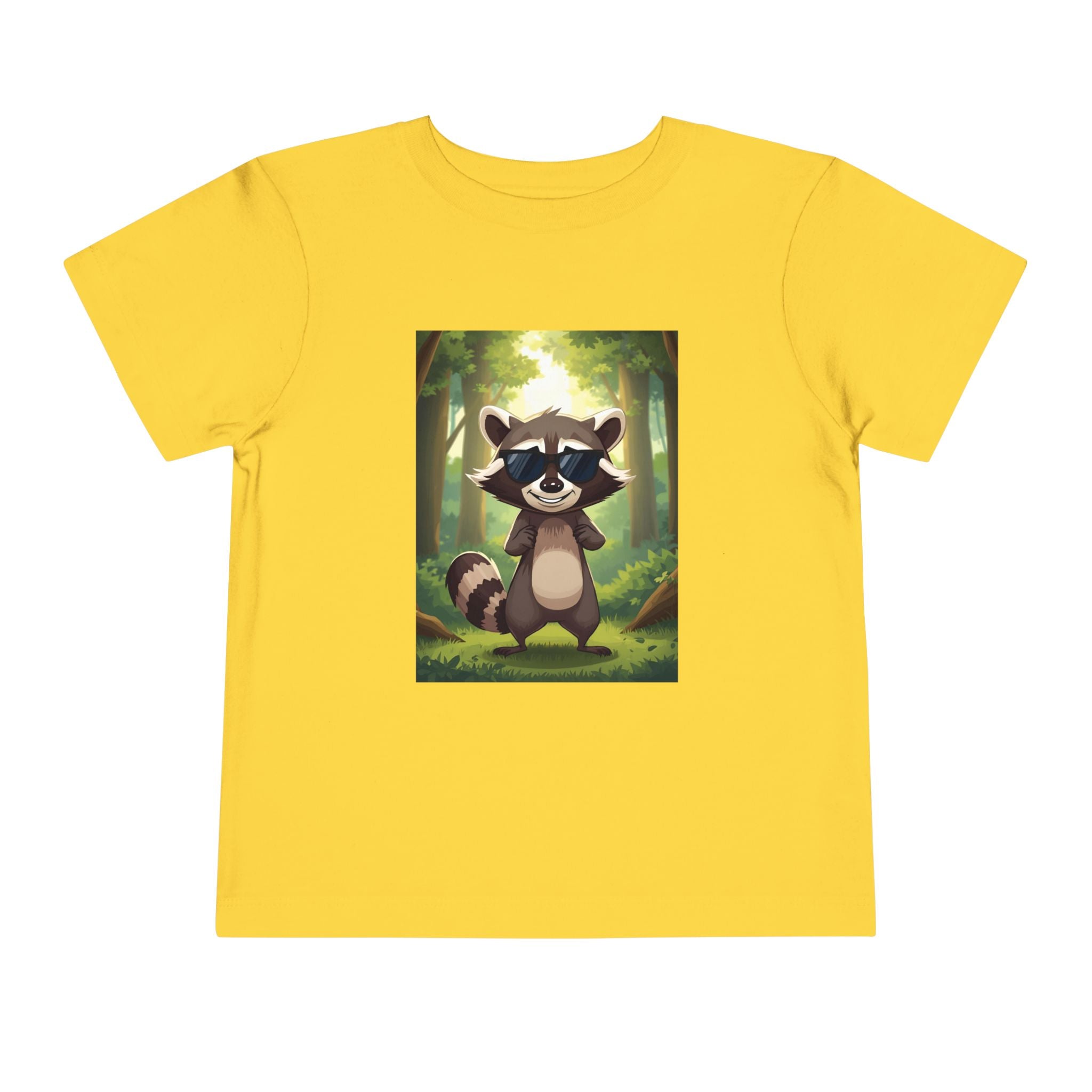 Raccoon Toddler Short Sleeve Tee