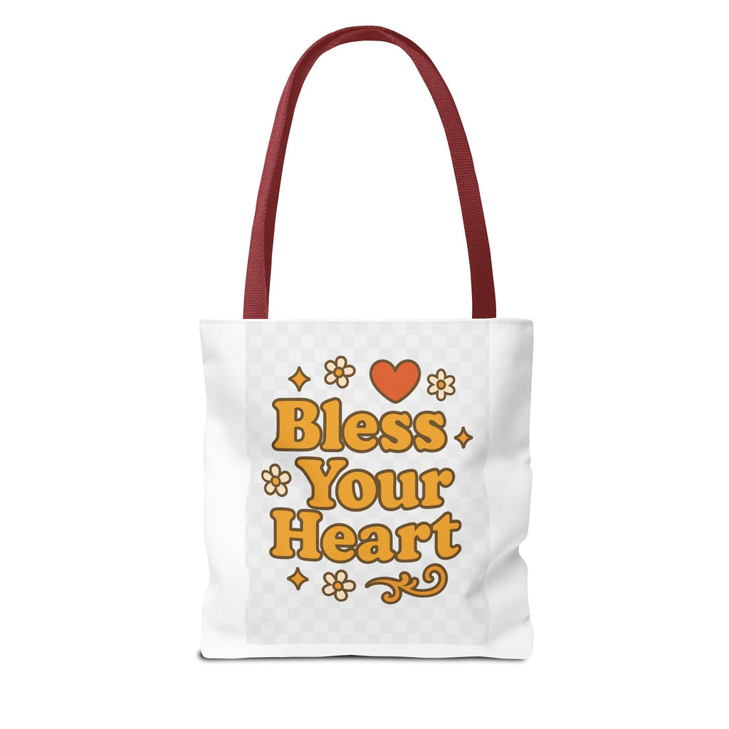 Bless Your Heart Tote Bag - Stylish and Cheerful Everyday Carryall